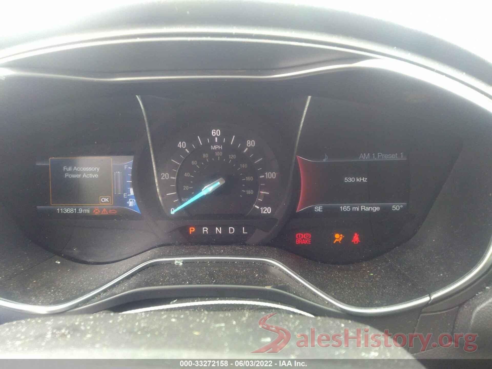 3FA6P0SU9GR381899 2016 FORD FUSION ENERGI