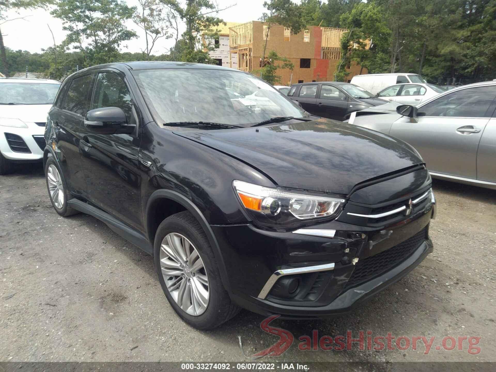 JA4AR3AU1KU001497 2019 MITSUBISHI OUTLANDER SPORT