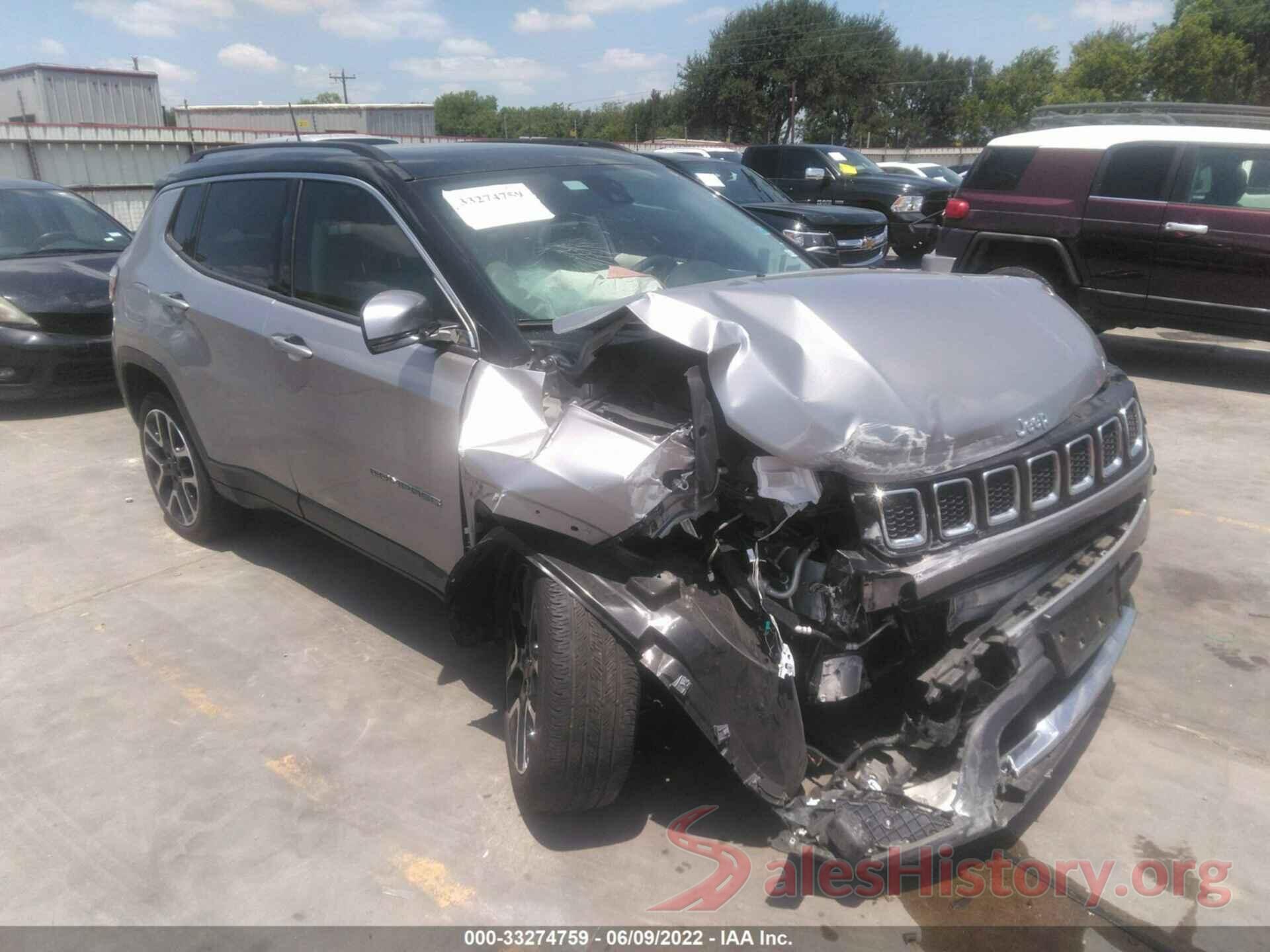 3C4NJDCBXHT646670 2017 JEEP COMPASS