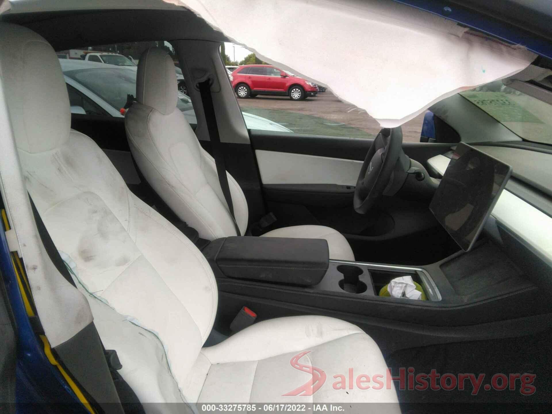 7SAYGDEE0NF346586 2022 TESLA MODEL Y