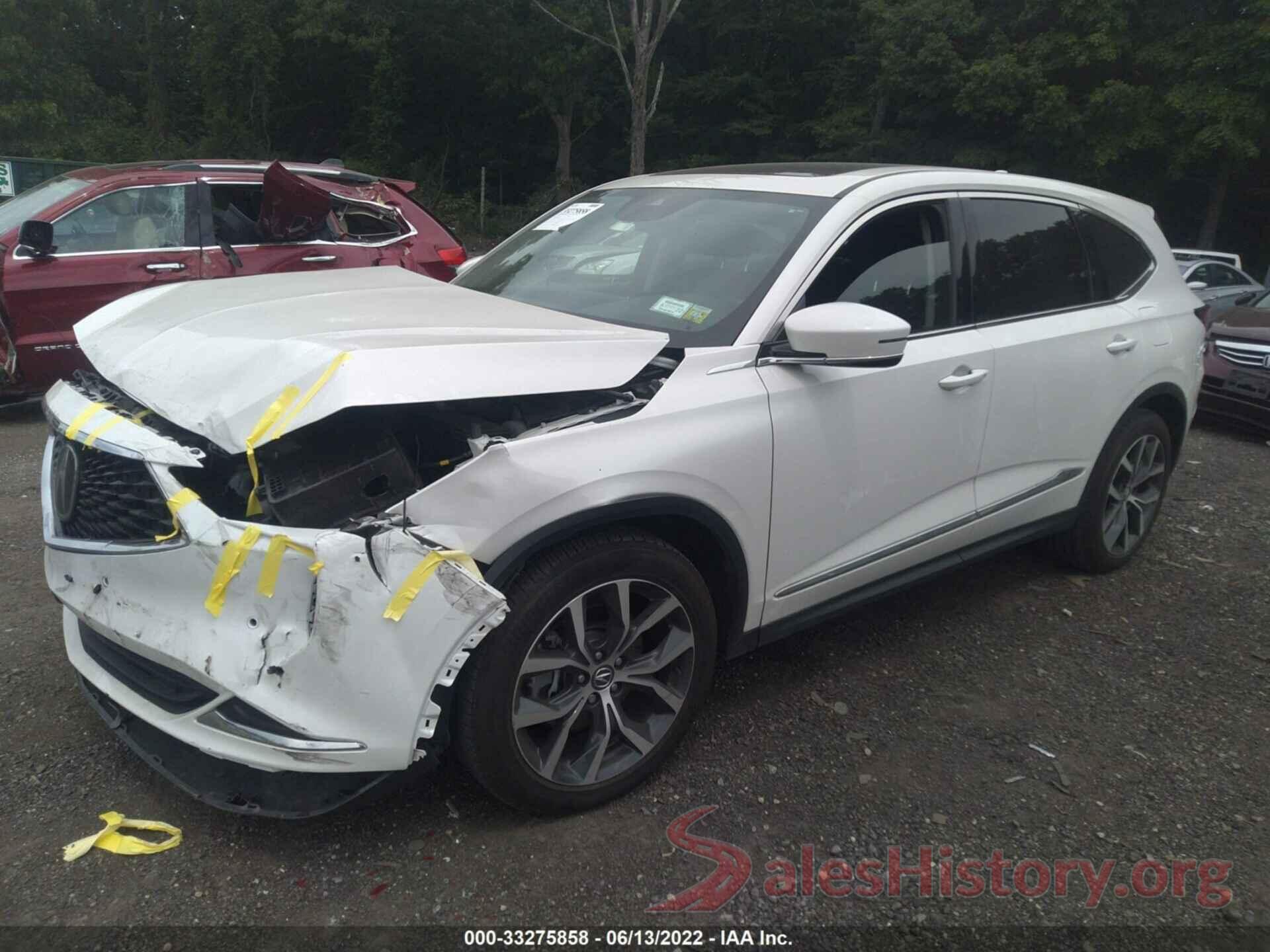 5J8YE1H4XNL009622 2022 ACURA MDX