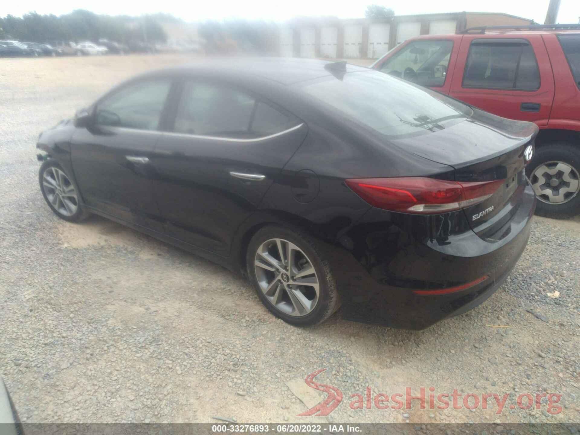 KMHD84LFXHU332805 2017 HYUNDAI ELANTRA