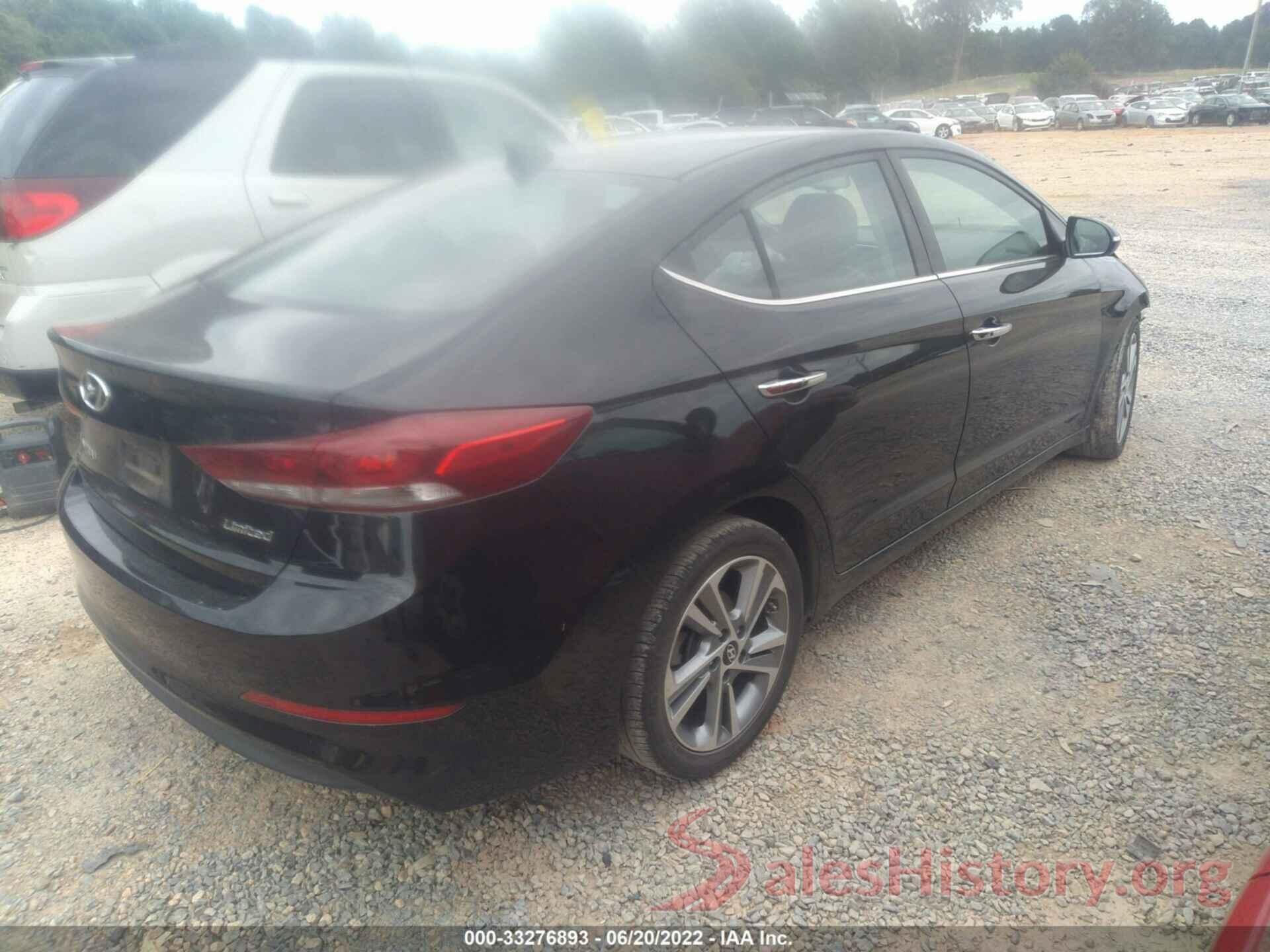 KMHD84LFXHU332805 2017 HYUNDAI ELANTRA