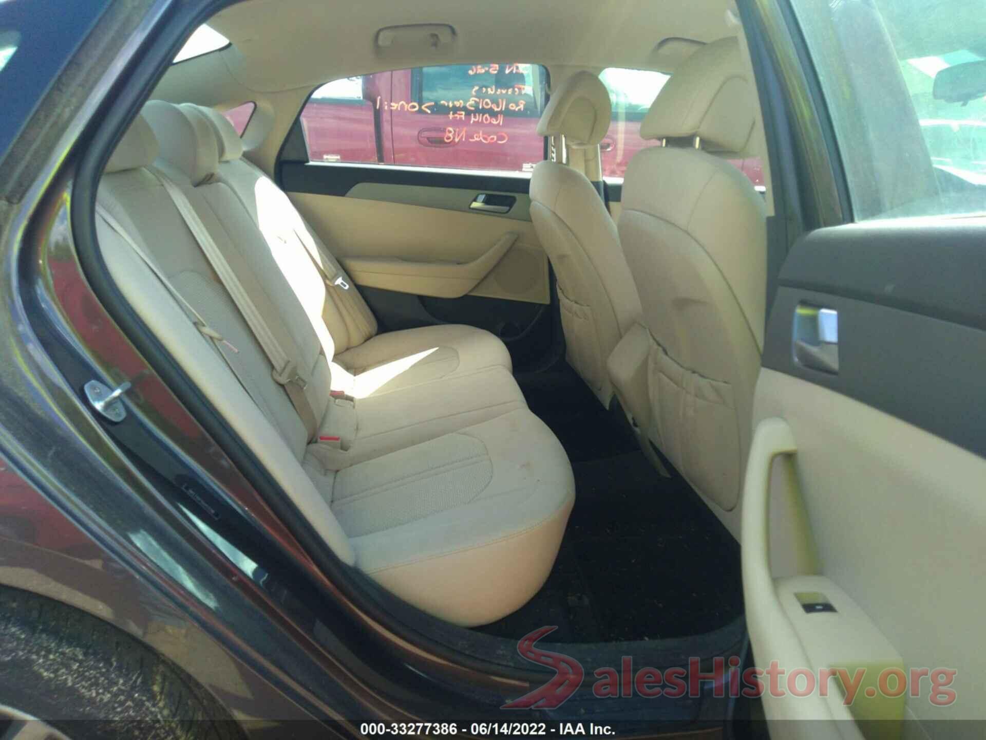 5NPE24AF5GH433286 2016 HYUNDAI SONATA