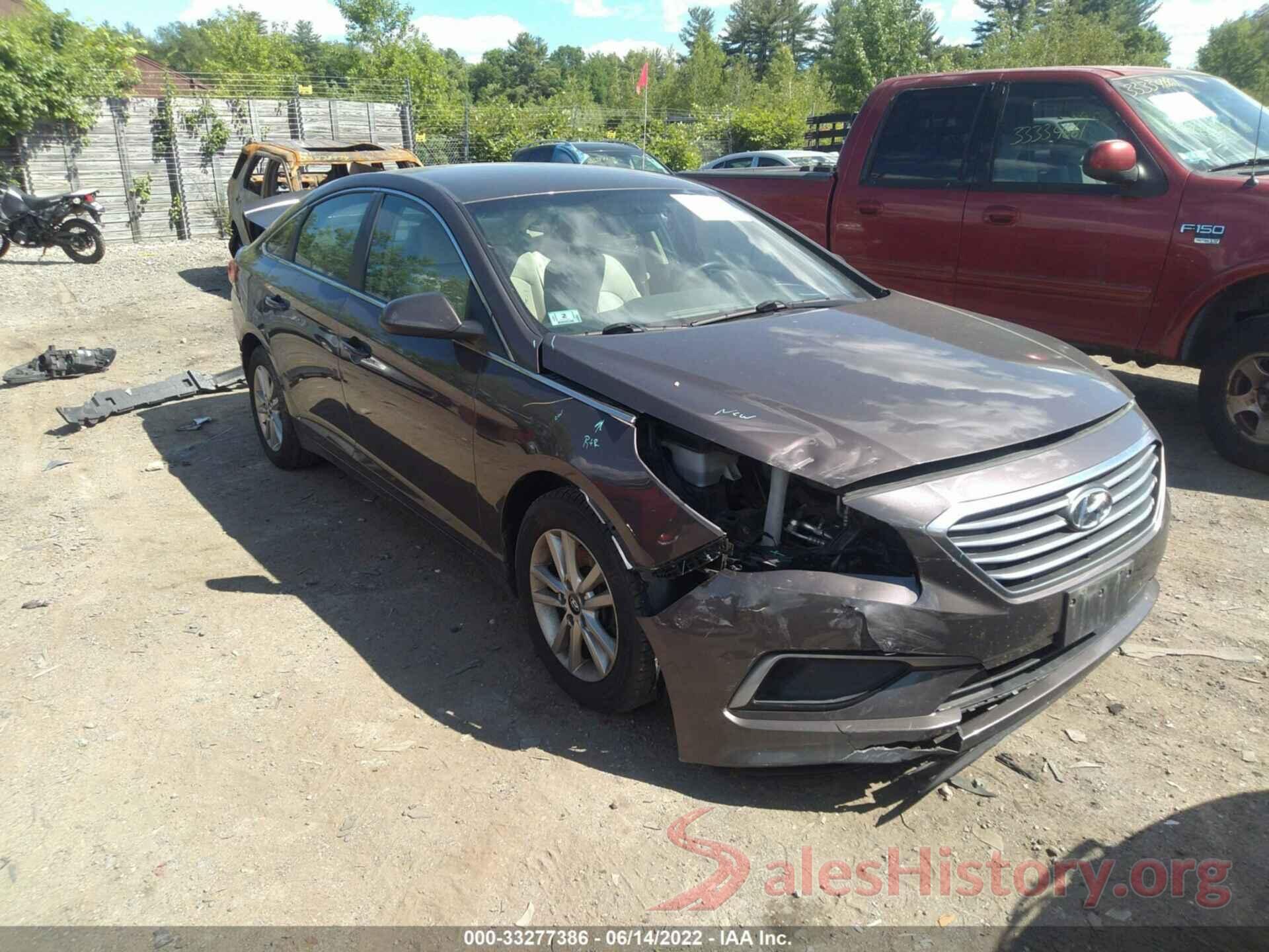 5NPE24AF5GH433286 2016 HYUNDAI SONATA