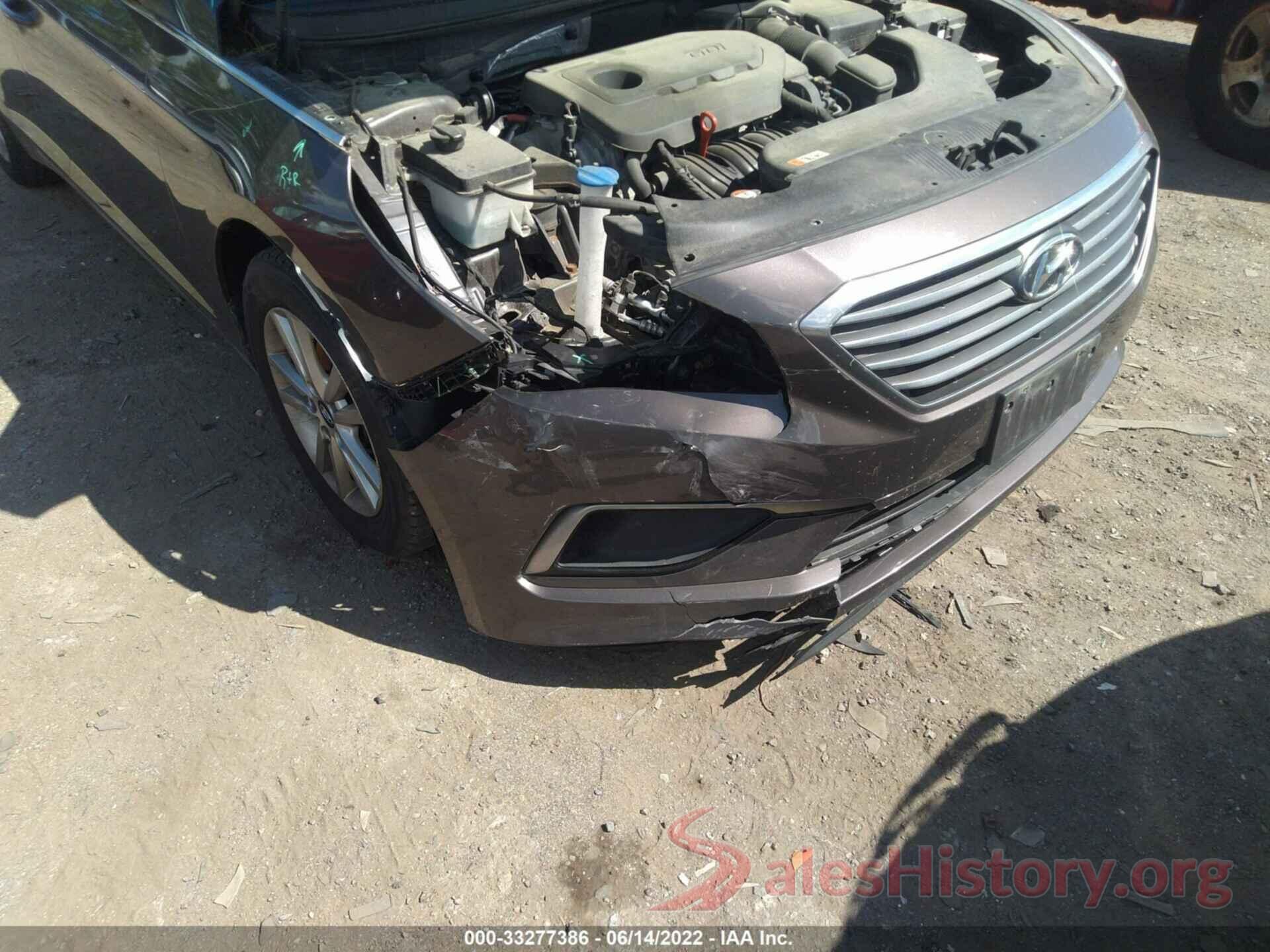 5NPE24AF5GH433286 2016 HYUNDAI SONATA