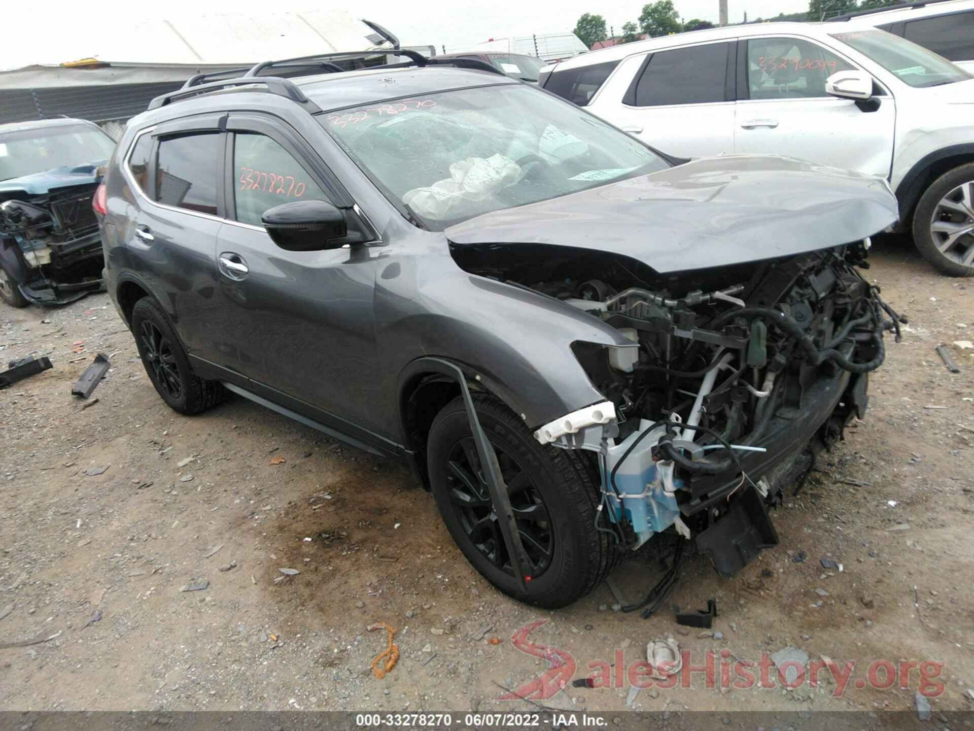 5N1AT2MV2HC884512 2017 NISSAN ROGUE