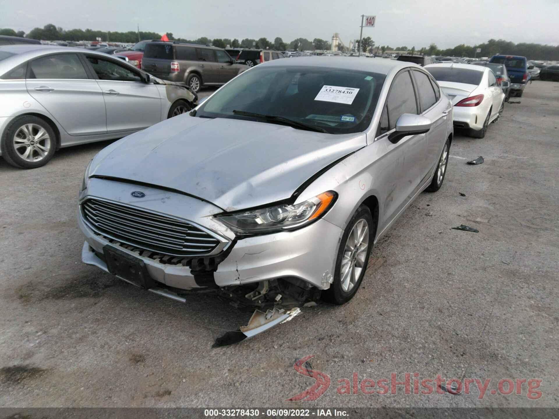 3FA6P0HDXHR264034 2017 FORD FUSION