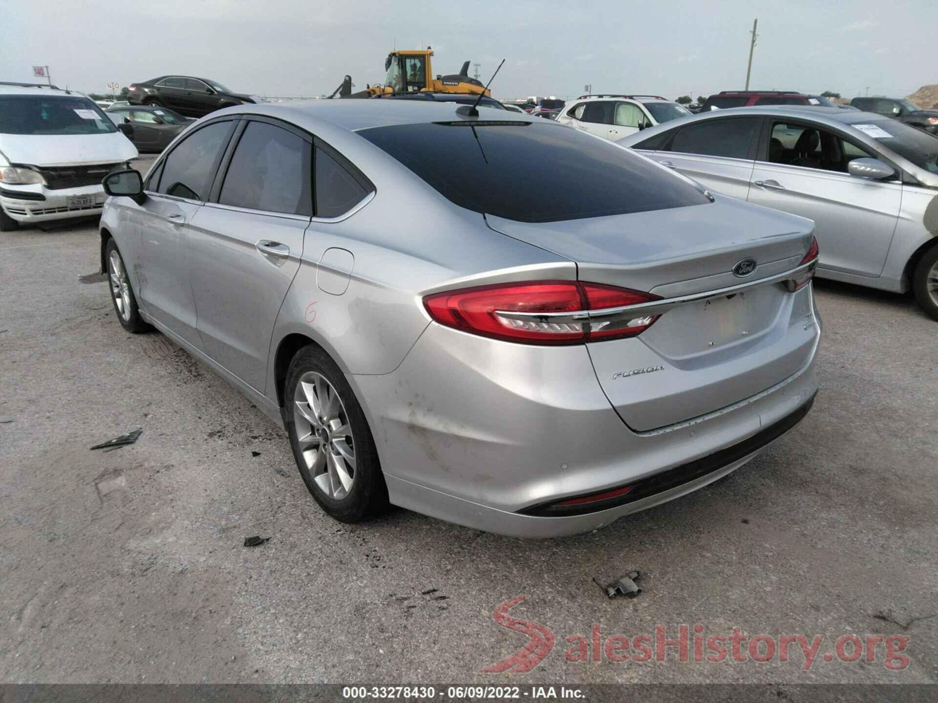 3FA6P0HDXHR264034 2017 FORD FUSION