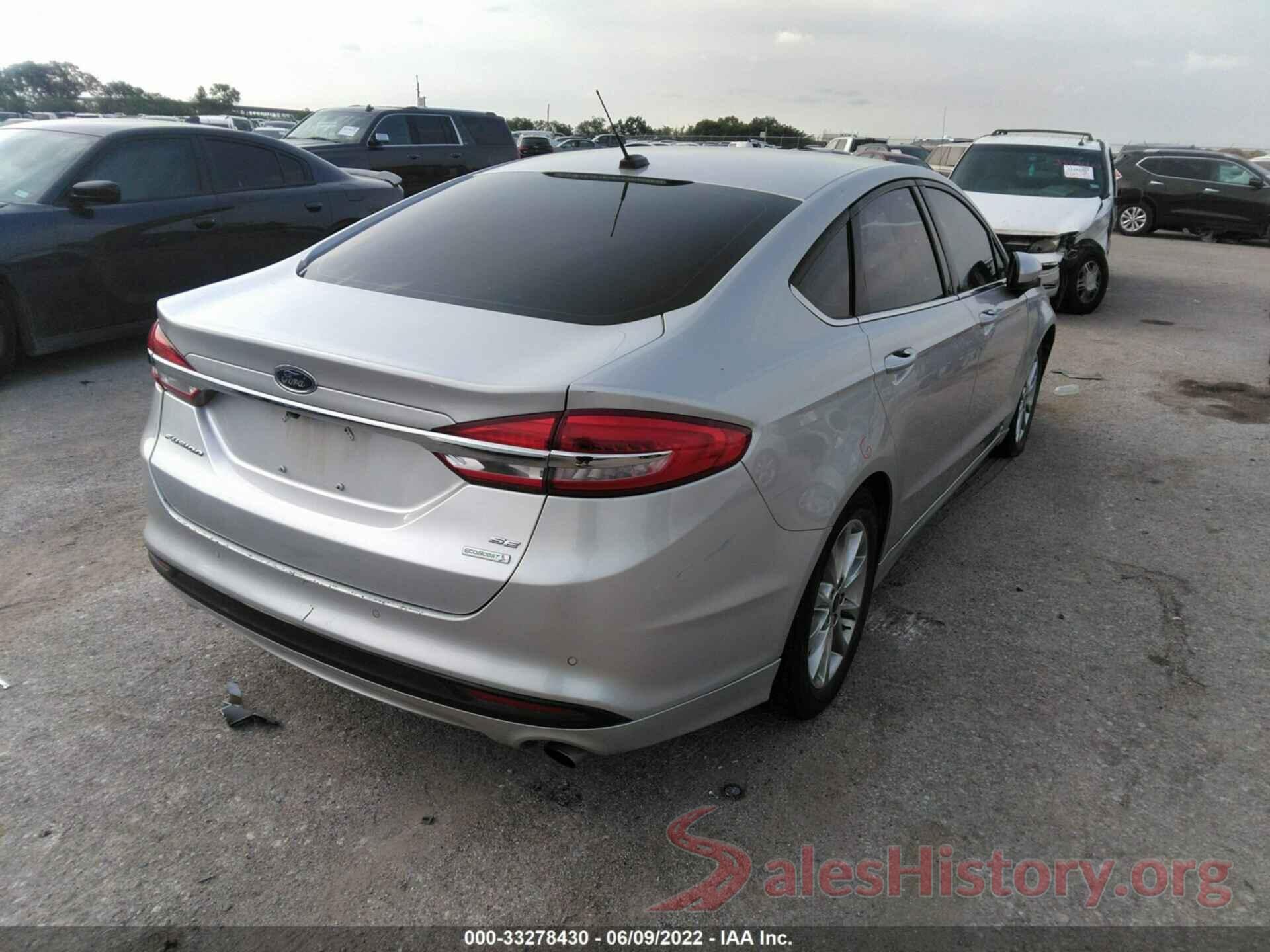 3FA6P0HDXHR264034 2017 FORD FUSION