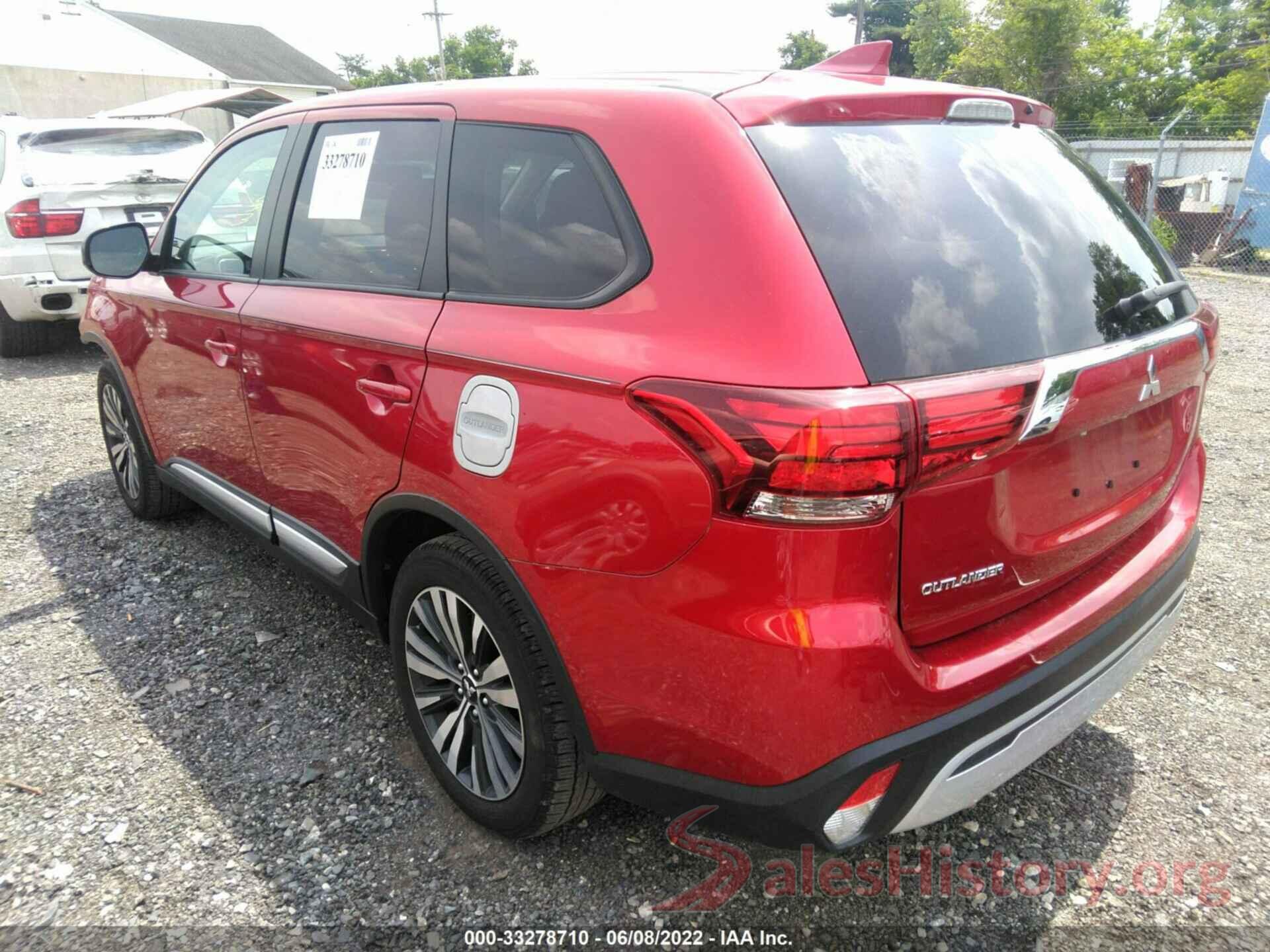 JA4AD2A35LZ016976 2020 MITSUBISHI OUTLANDER