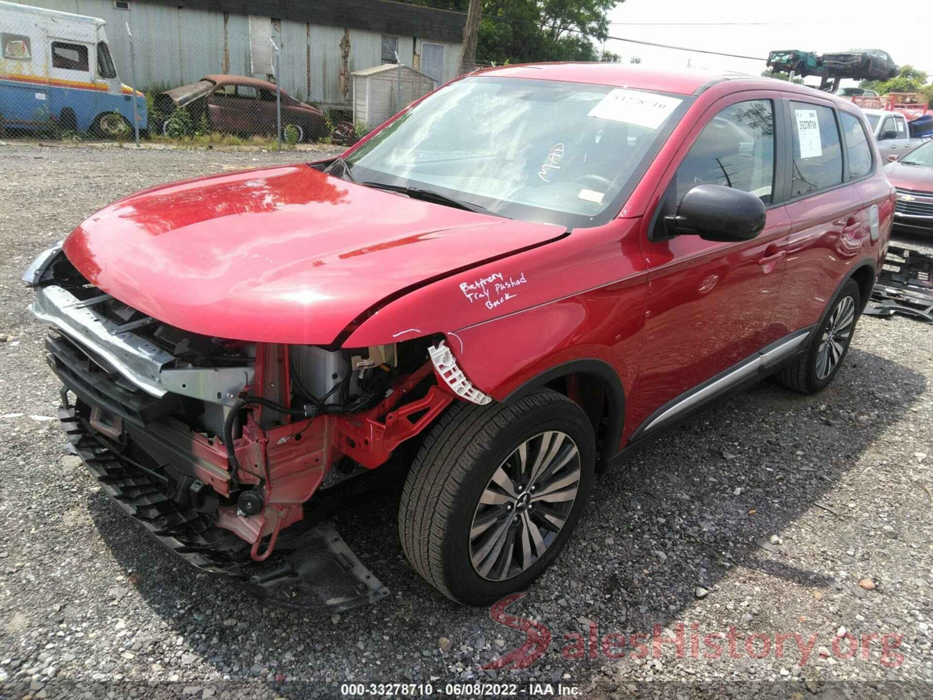 JA4AD2A35LZ016976 2020 MITSUBISHI OUTLANDER