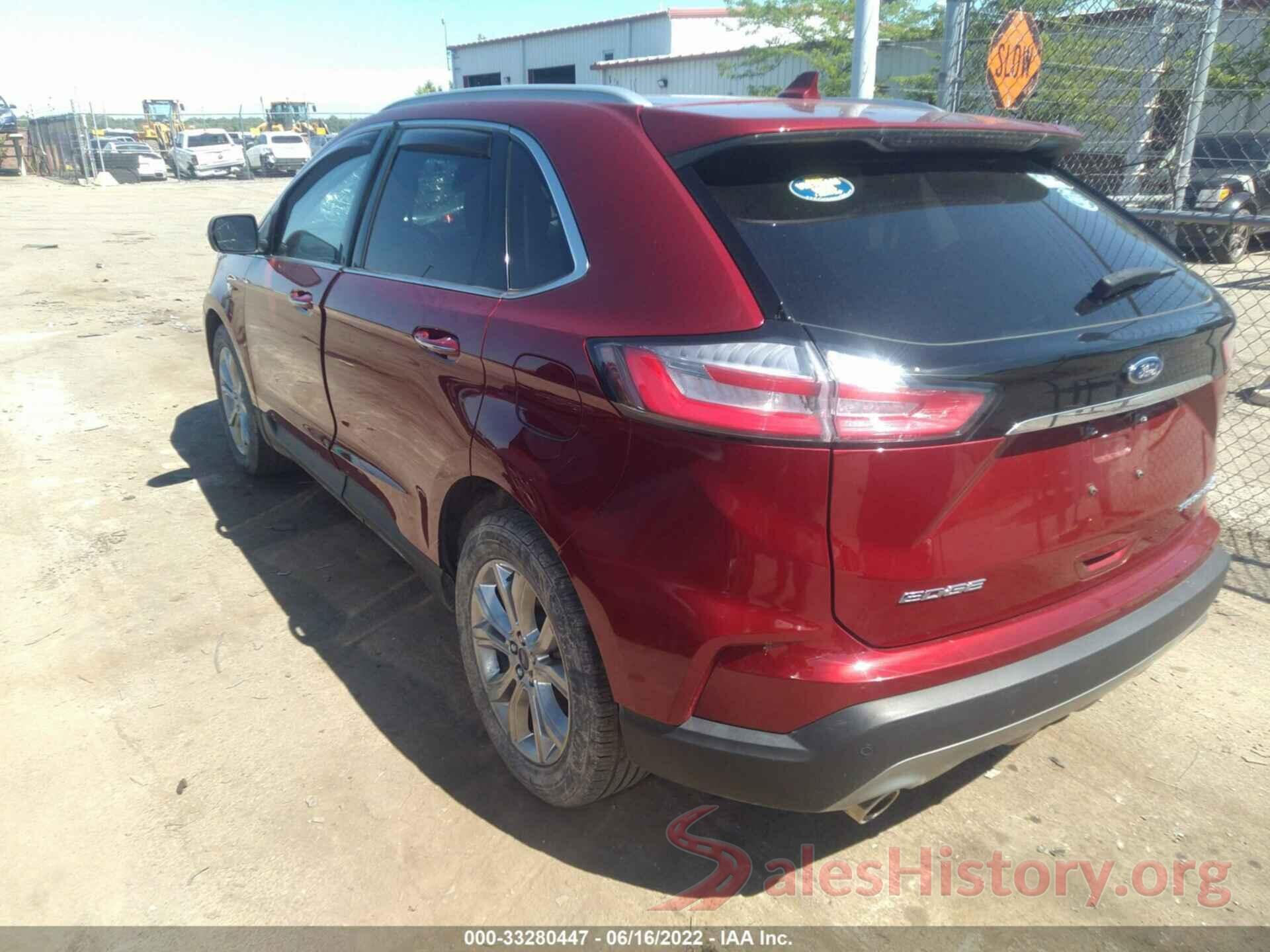 2FMPK4K92KBB36008 2019 FORD EDGE