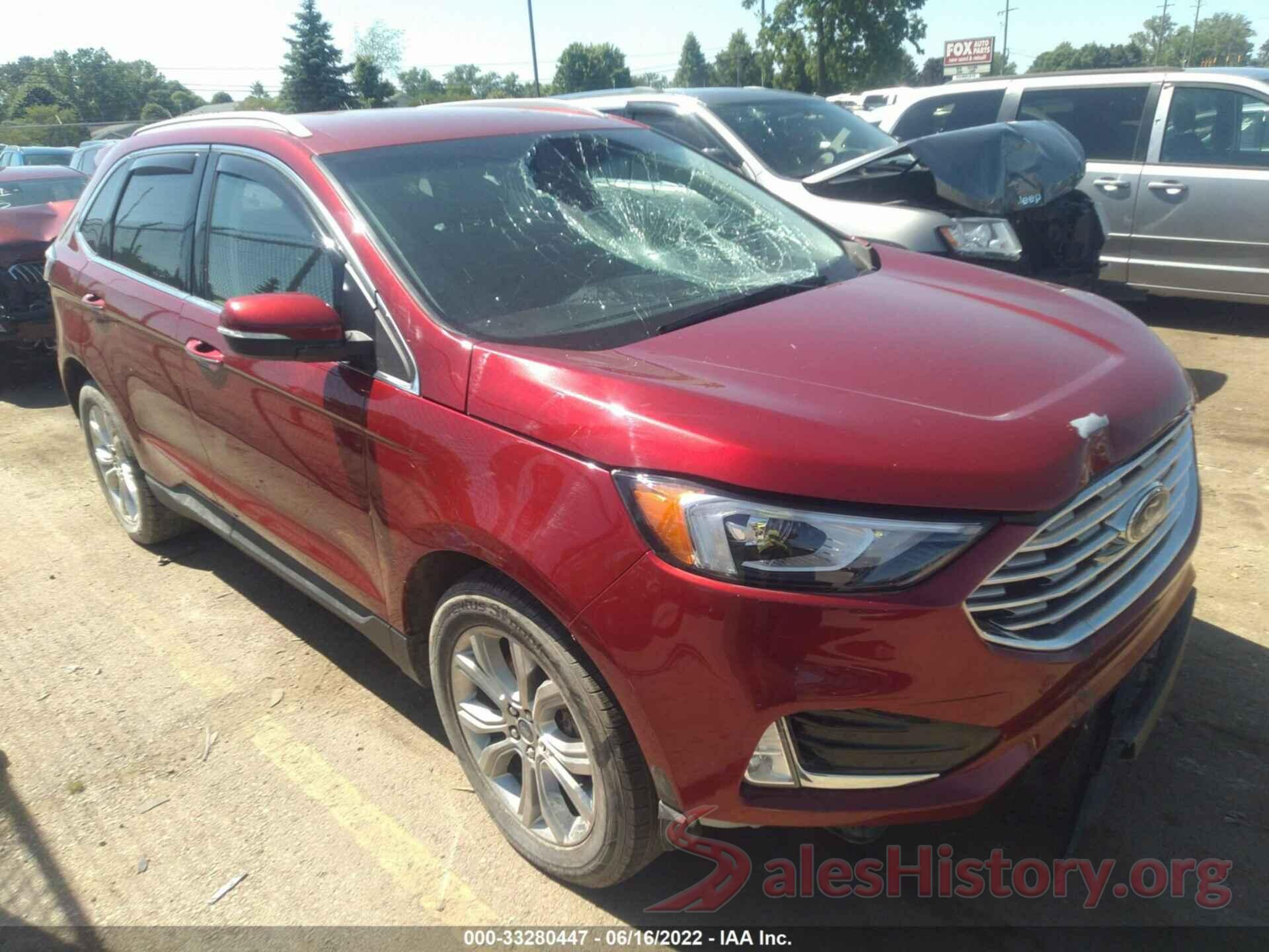 2FMPK4K92KBB36008 2019 FORD EDGE