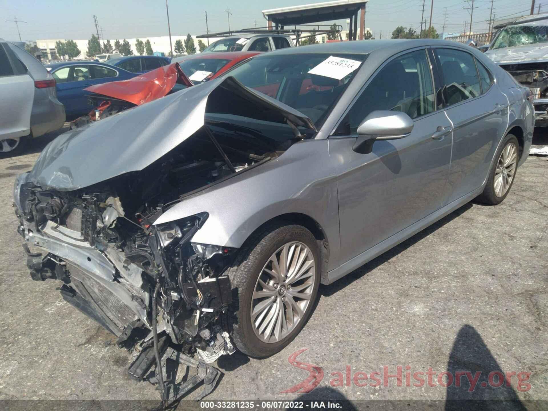 4T1B11HK2KU783525 2019 TOYOTA CAMRY