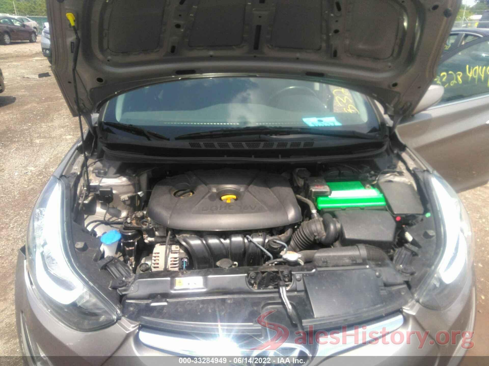 5NPDH4AE9GH783702 2016 HYUNDAI ELANTRA