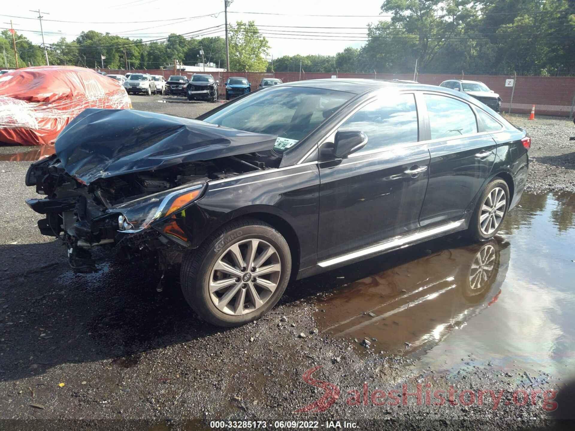 5NPE34AF4HH565437 2017 HYUNDAI SONATA