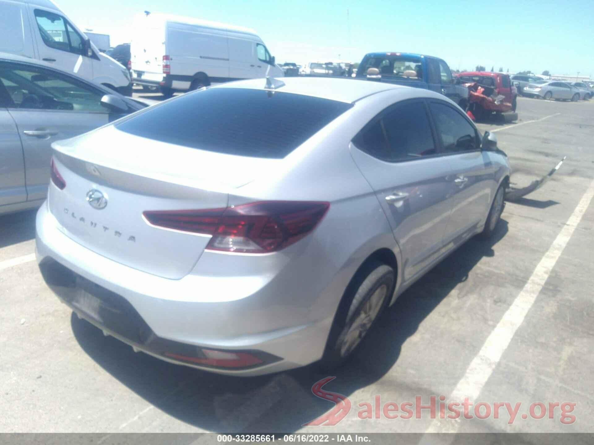 5NPD84LF4KH430119 2019 HYUNDAI ELANTRA