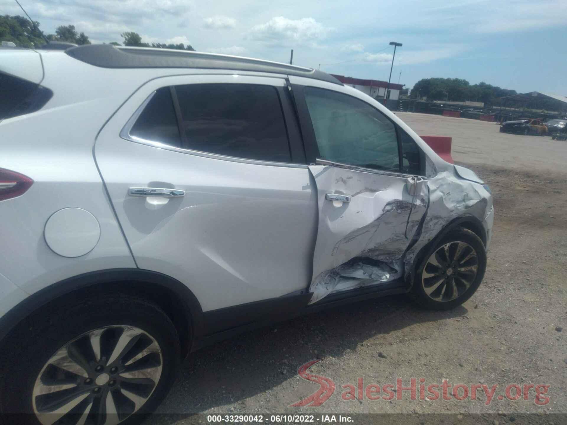 KL4CJGSM1KB760037 2019 BUICK ENCORE