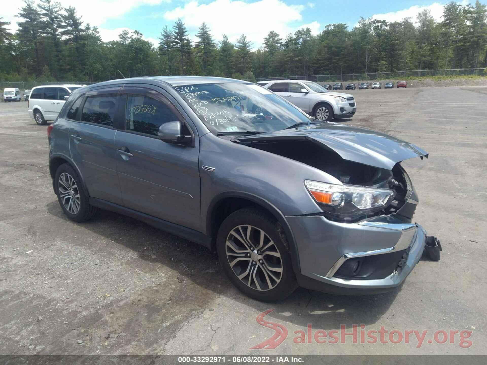 JA4AR3AU8GZ032059 2016 MITSUBISHI OUTLANDER SPORT