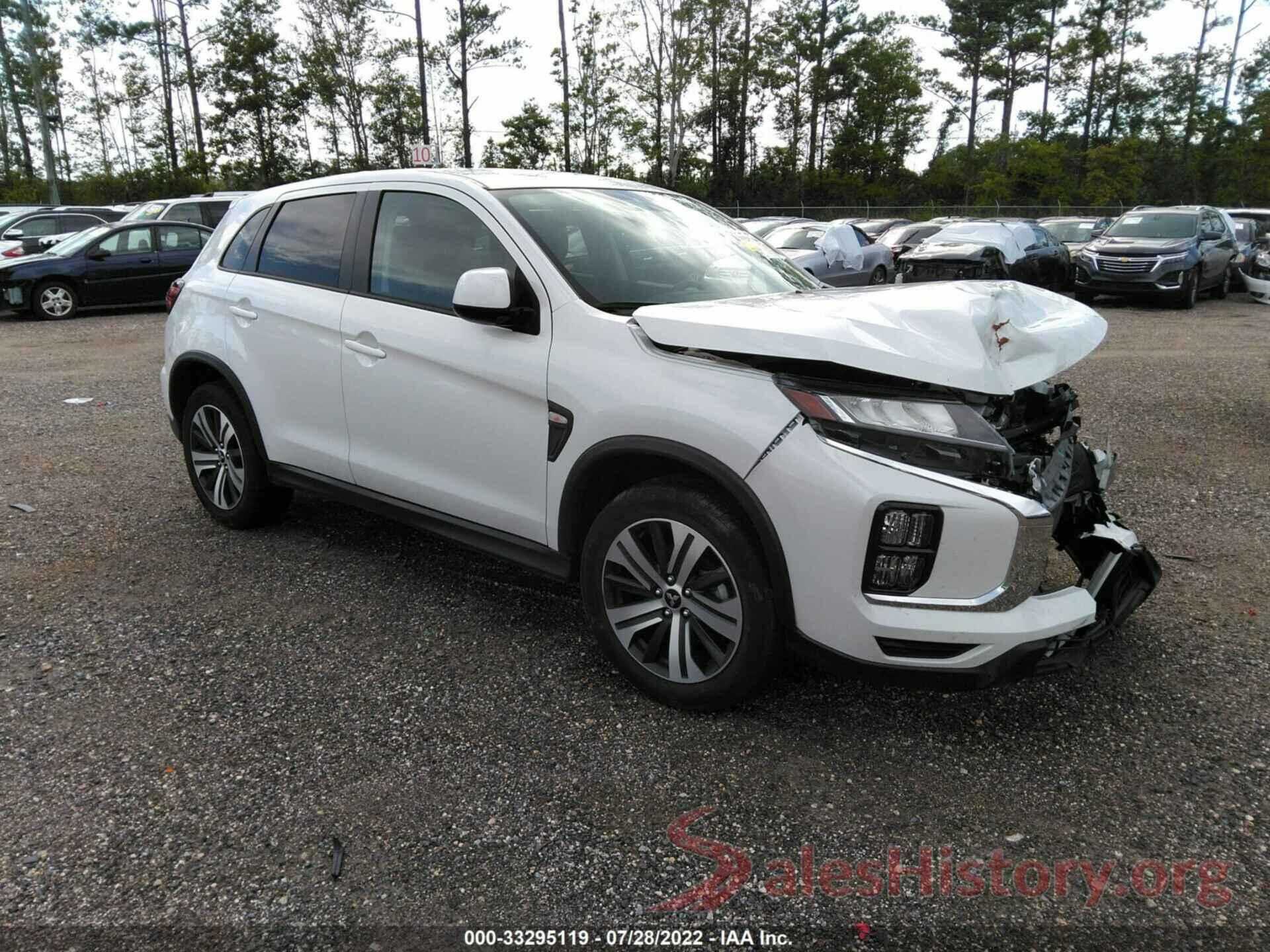 JA4APUAU0MU008391 2021 MITSUBISHI OUTLANDER SPORT