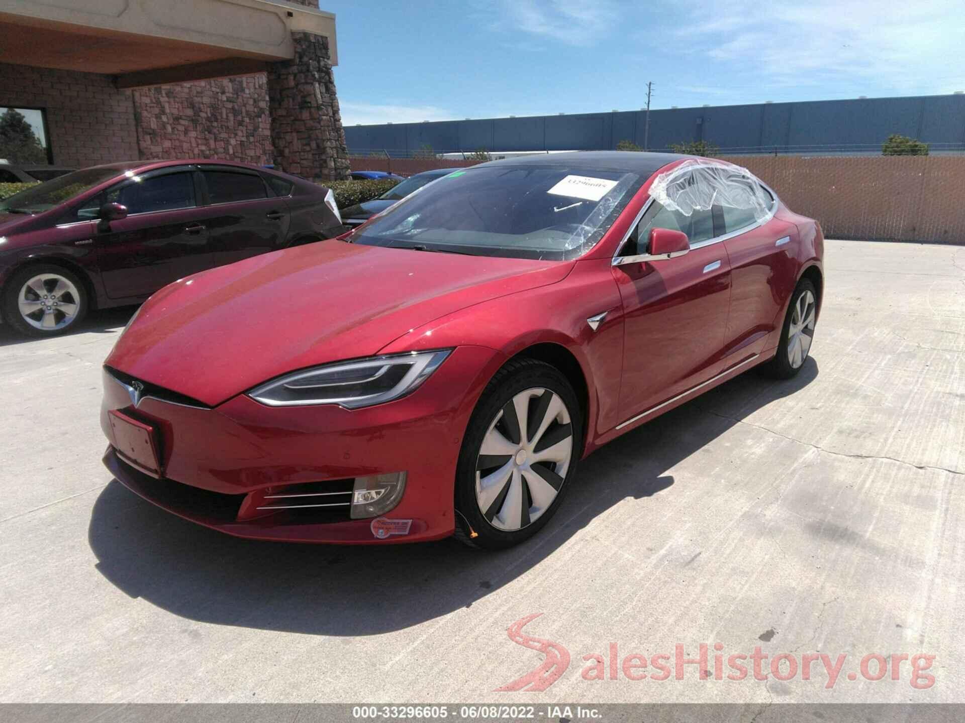 5YJSA1E20LF390481 2020 TESLA MODEL S