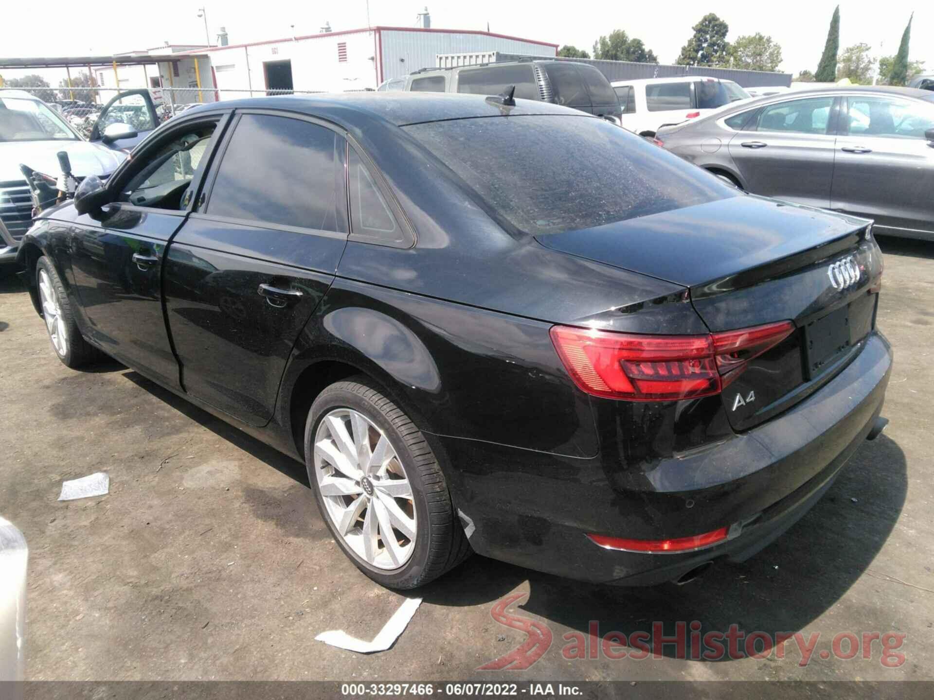 WAUGNAF45HN004945 2017 AUDI A4