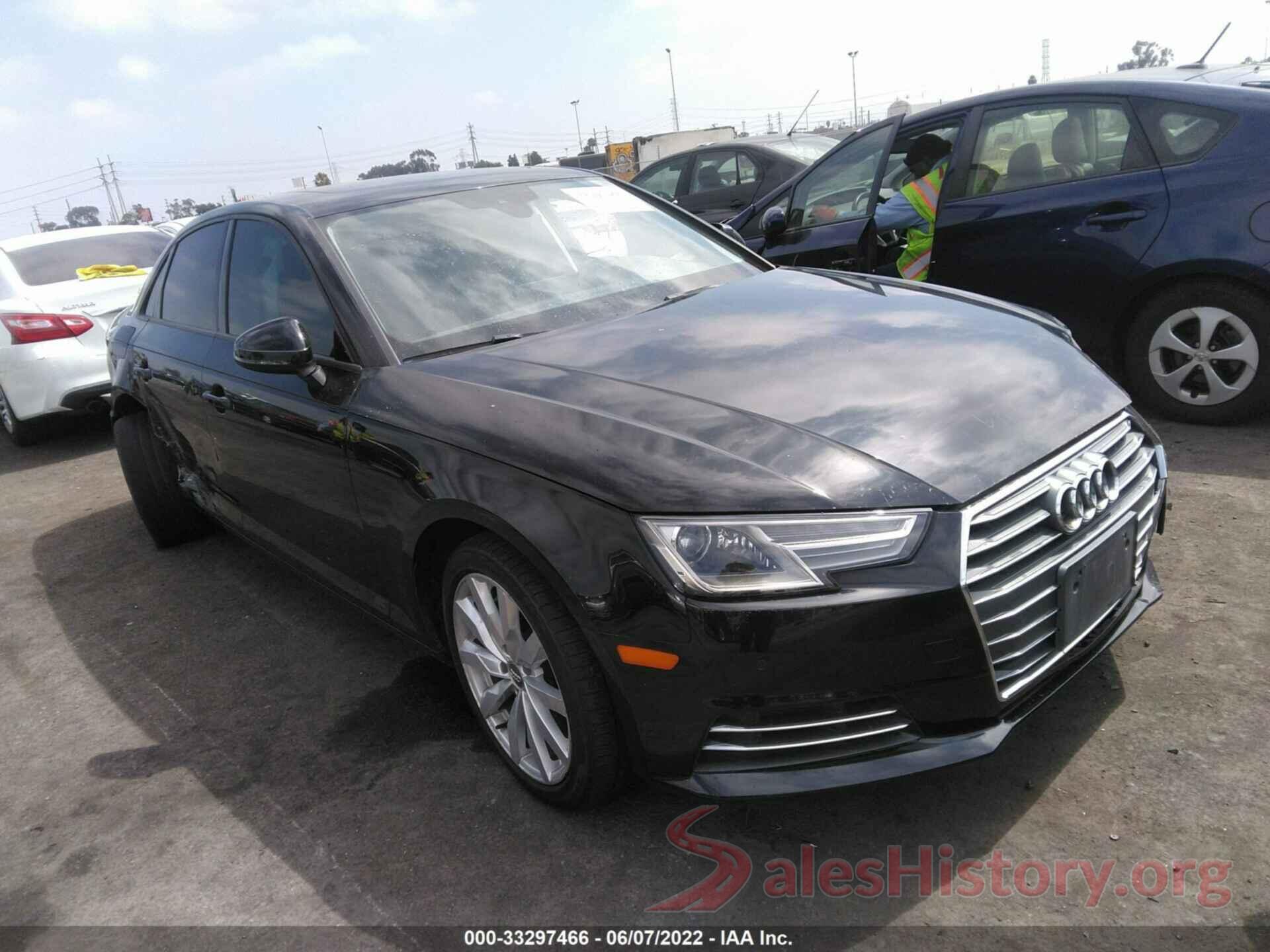 WAUGNAF45HN004945 2017 AUDI A4