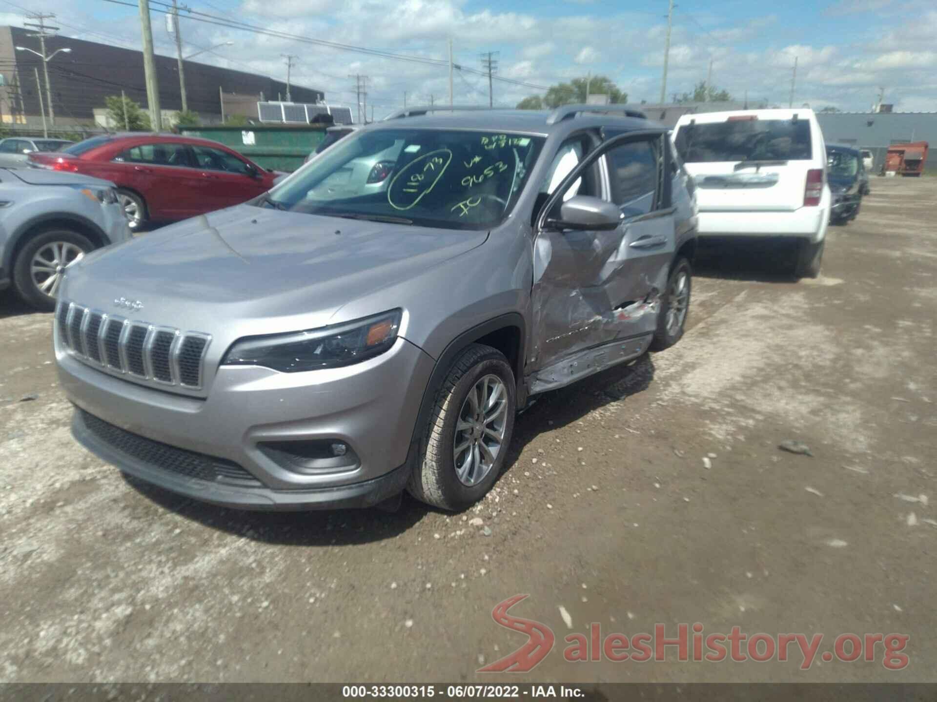 1C4PJLLN2KD119653 2019 JEEP CHEROKEE