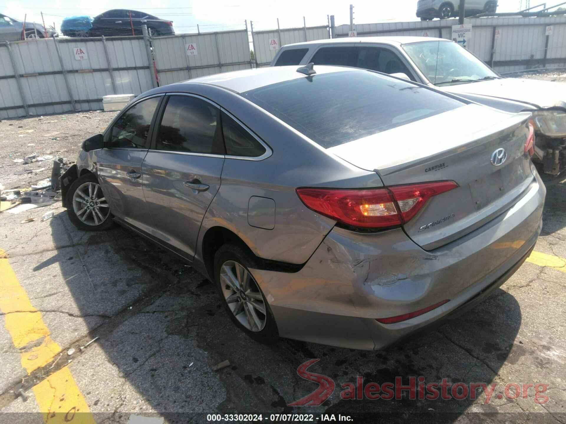 5NPE24AF6HH568259 2017 HYUNDAI SONATA