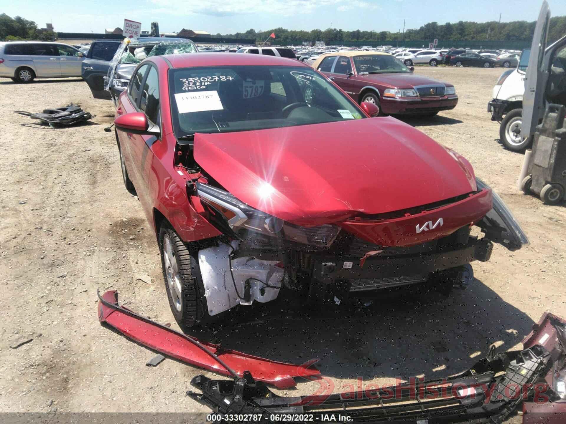 3KPF24AD1NE464166 2022 KIA FORTE