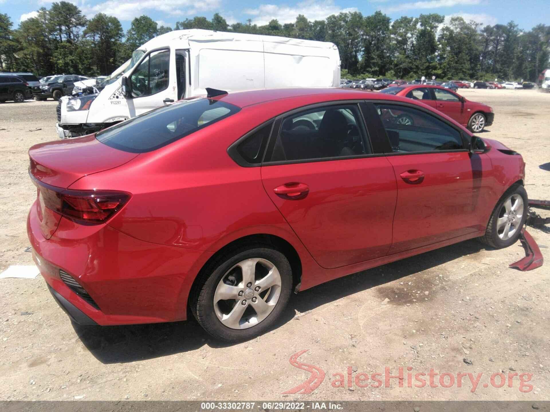 3KPF24AD1NE464166 2022 KIA FORTE