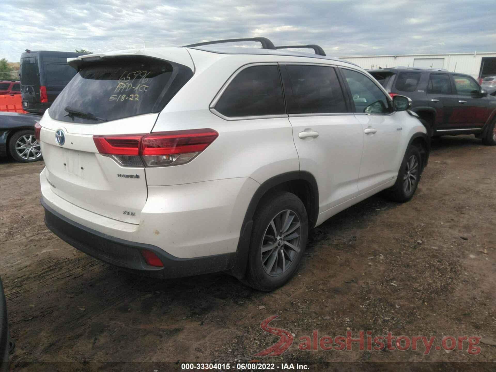 5TDJGRFH0HS027970 2017 TOYOTA HIGHLANDER