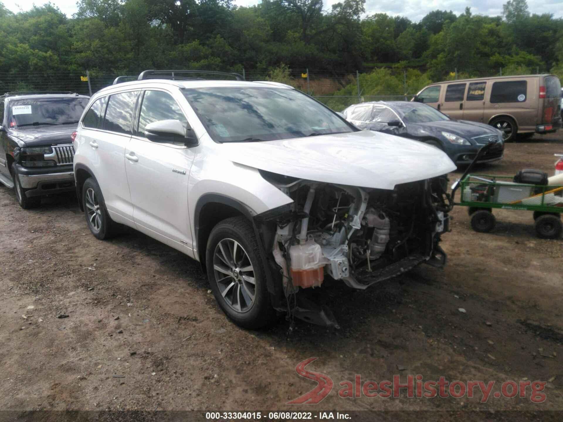 5TDJGRFH0HS027970 2017 TOYOTA HIGHLANDER