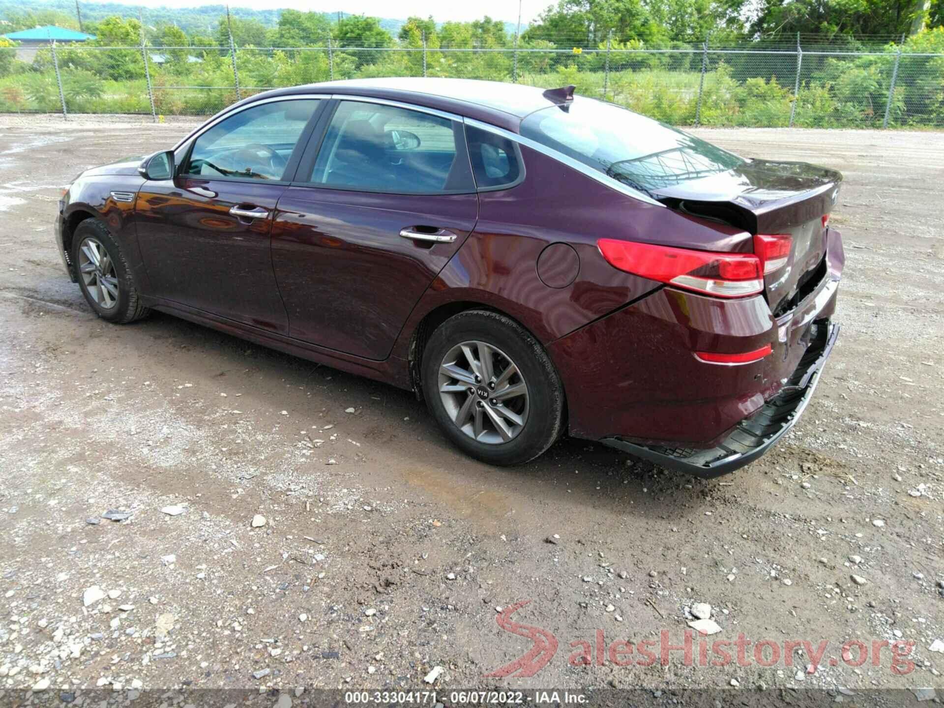 5XXGT4L31KG338267 2019 KIA OPTIMA