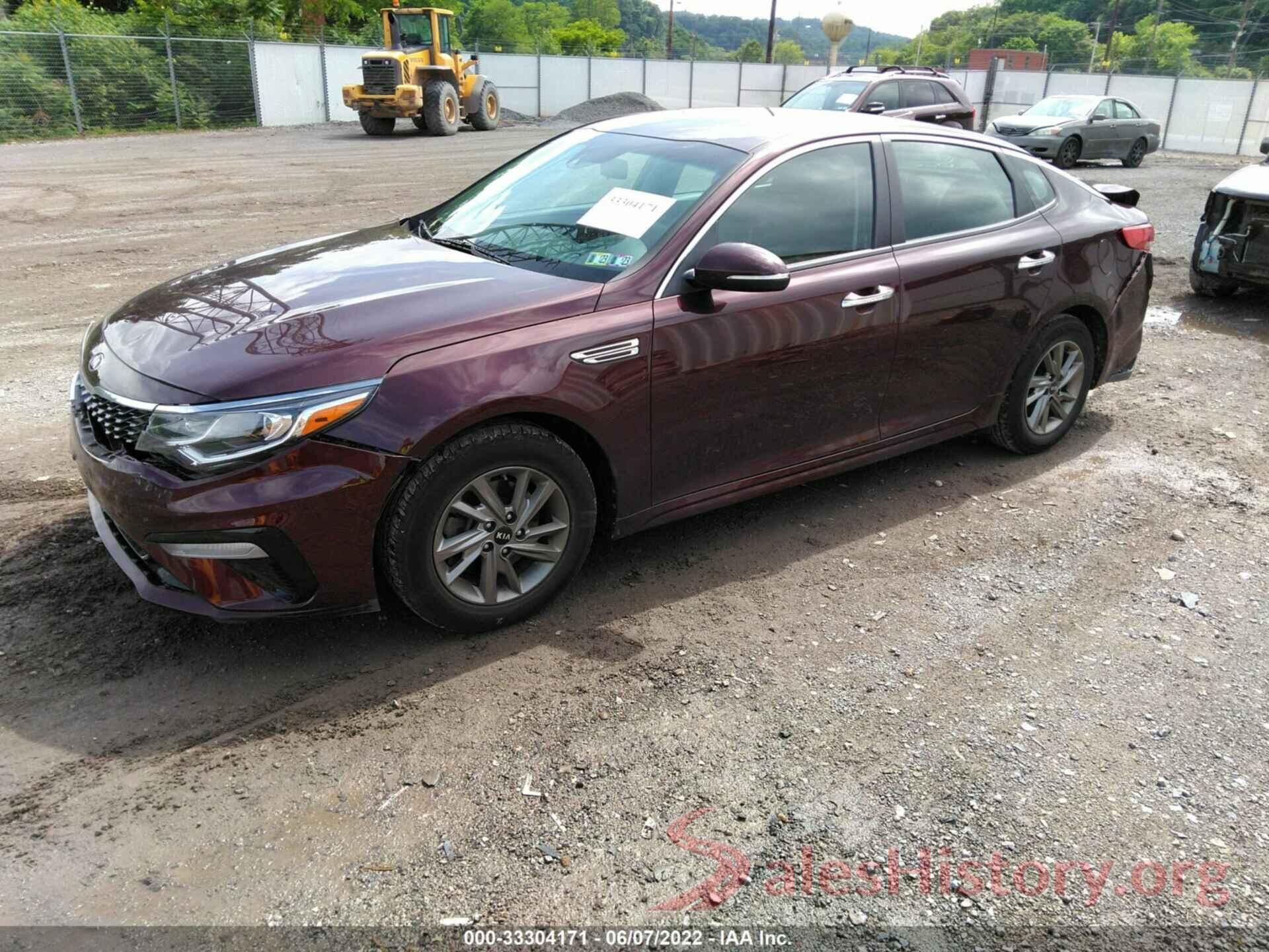 5XXGT4L31KG338267 2019 KIA OPTIMA