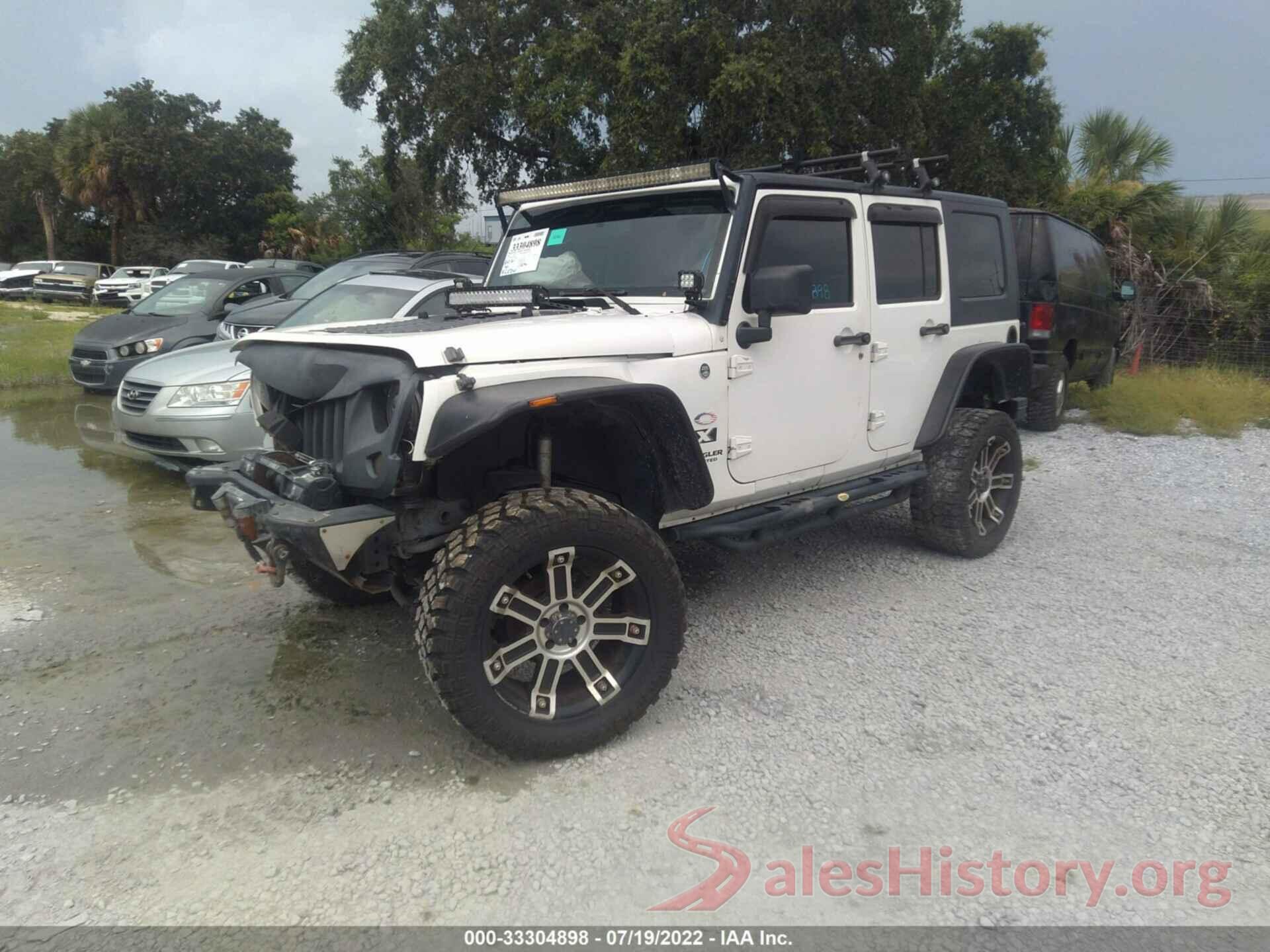 1J4GA39138L528516 2008 JEEP WRANGLER