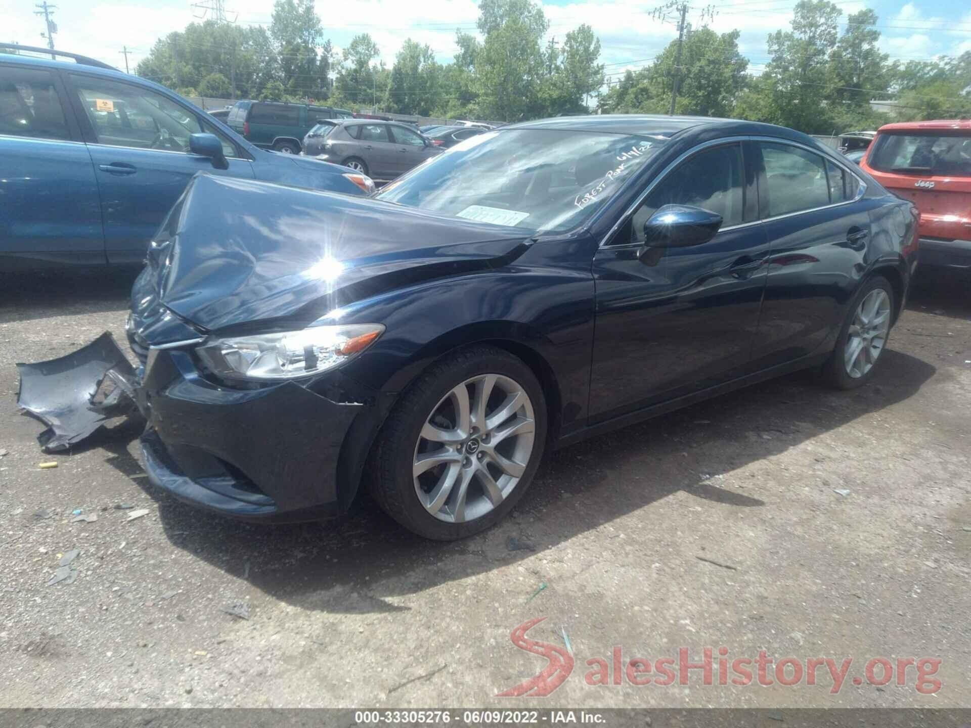 JM1GJ1V50G1477666 2016 MAZDA MAZDA6