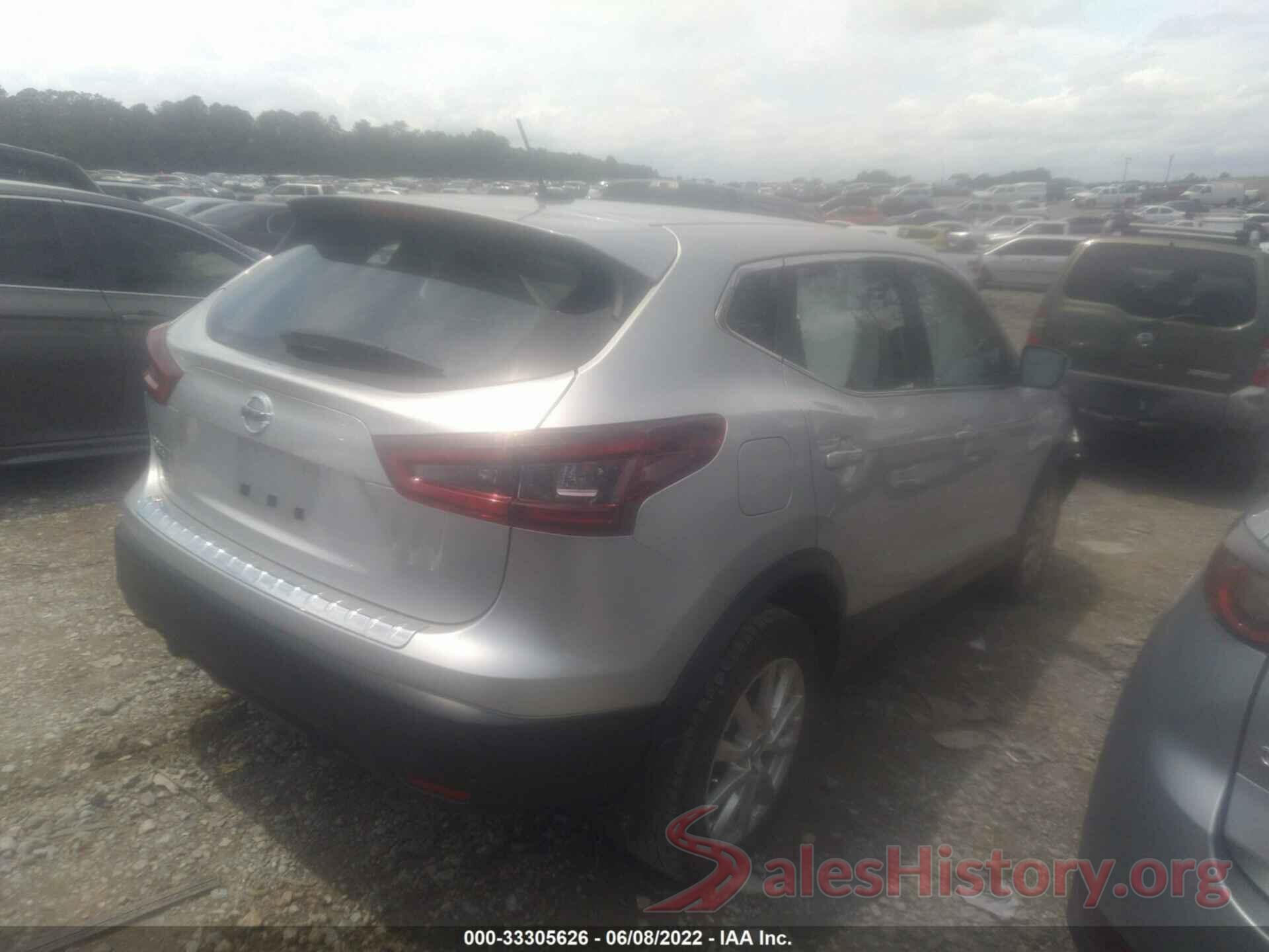 JN1BJ1CV4LW275250 2020 NISSAN ROGUE SPORT