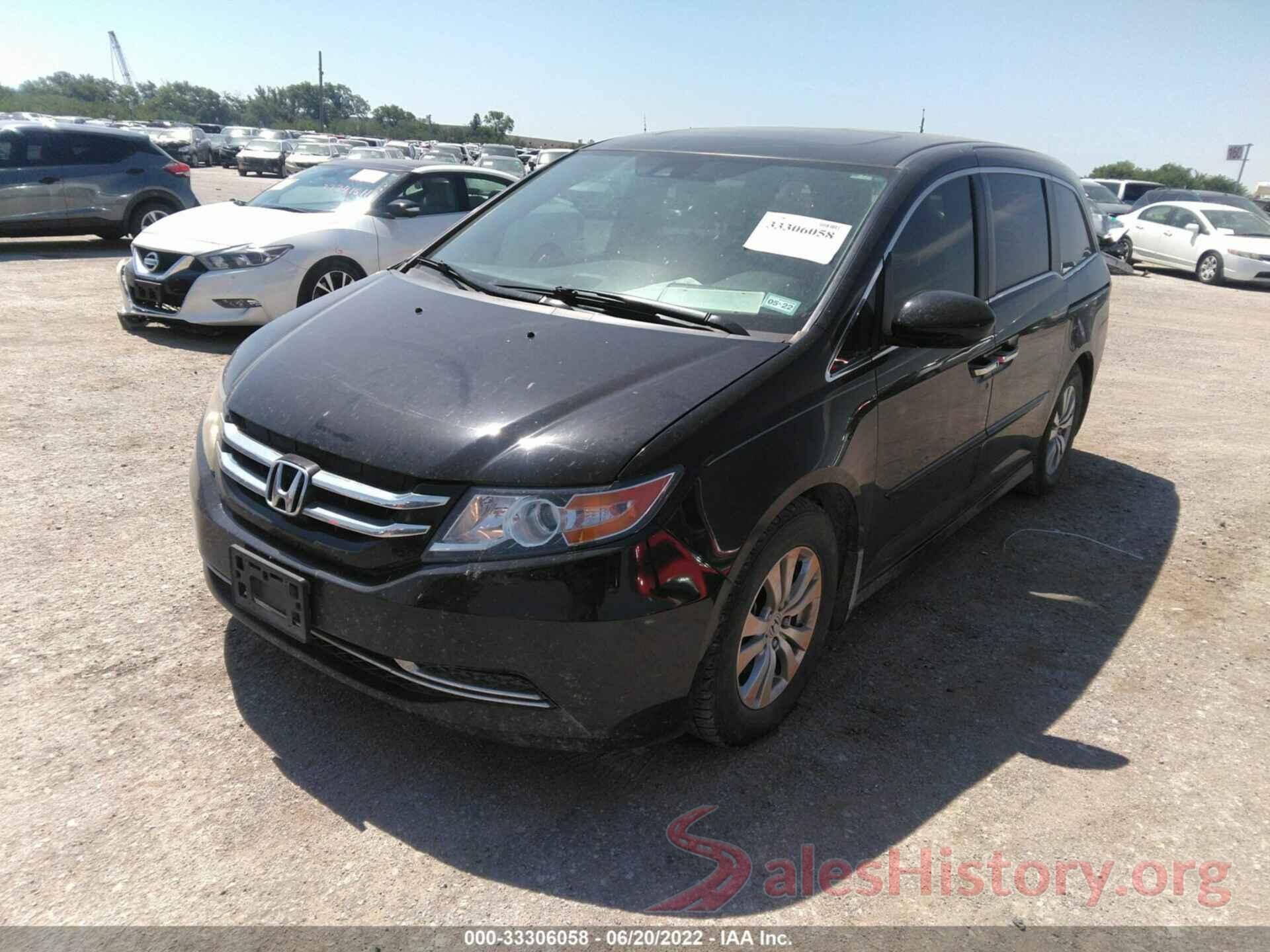 5FNRL5H63GB159384 2016 HONDA ODYSSEY