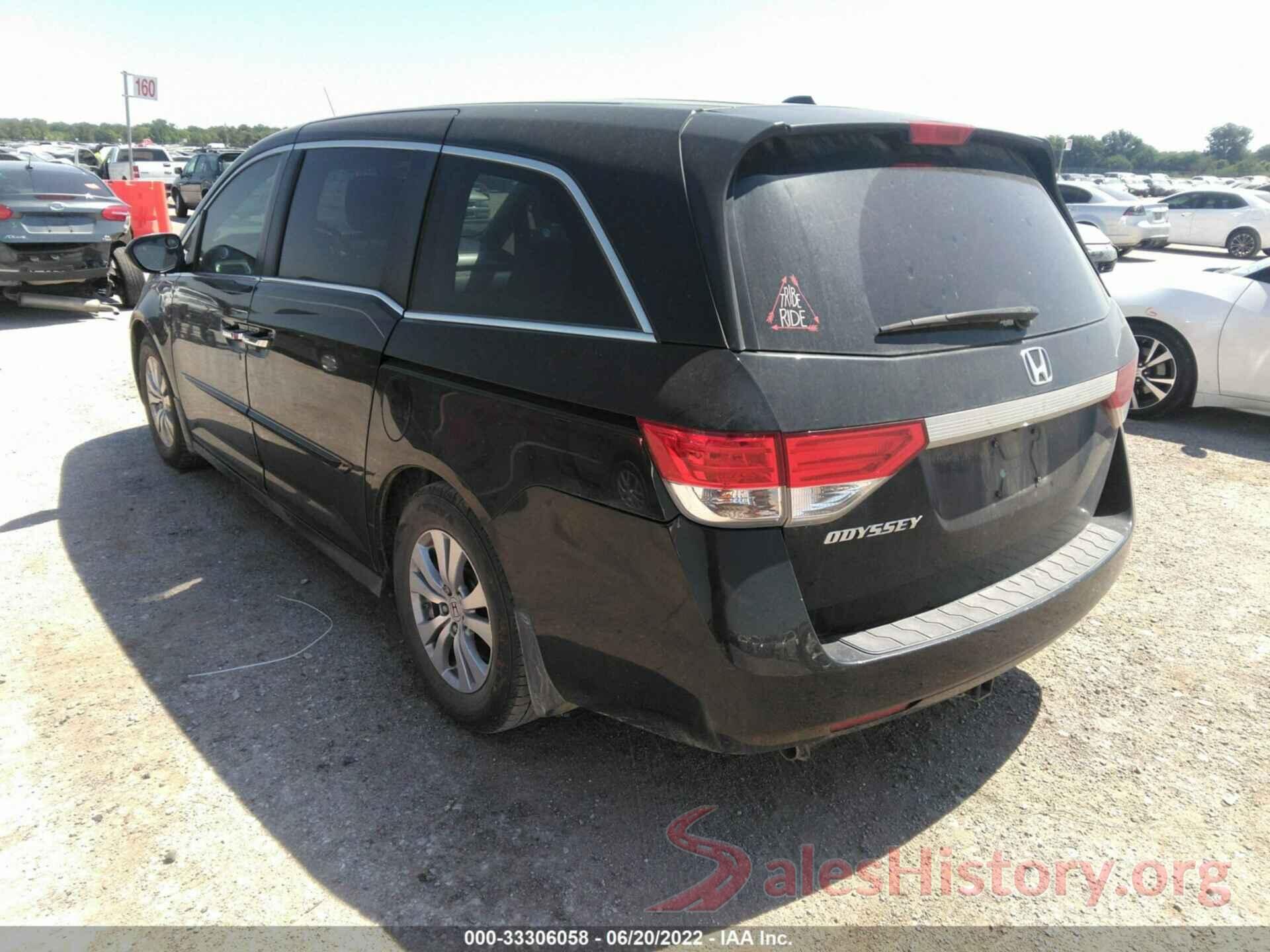 5FNRL5H63GB159384 2016 HONDA ODYSSEY