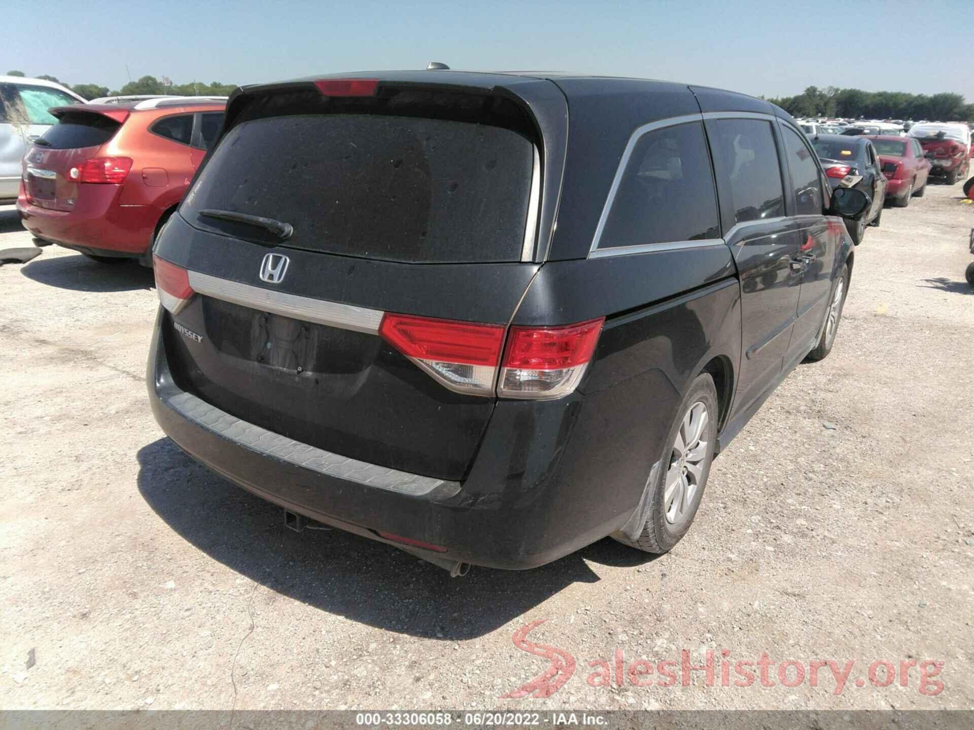 5FNRL5H63GB159384 2016 HONDA ODYSSEY