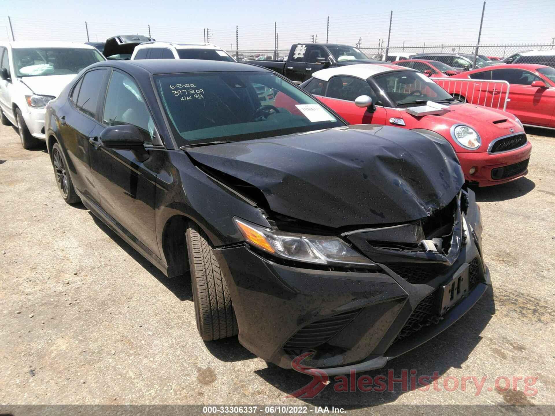 4T1G11AK6LU300748 2020 TOYOTA CAMRY