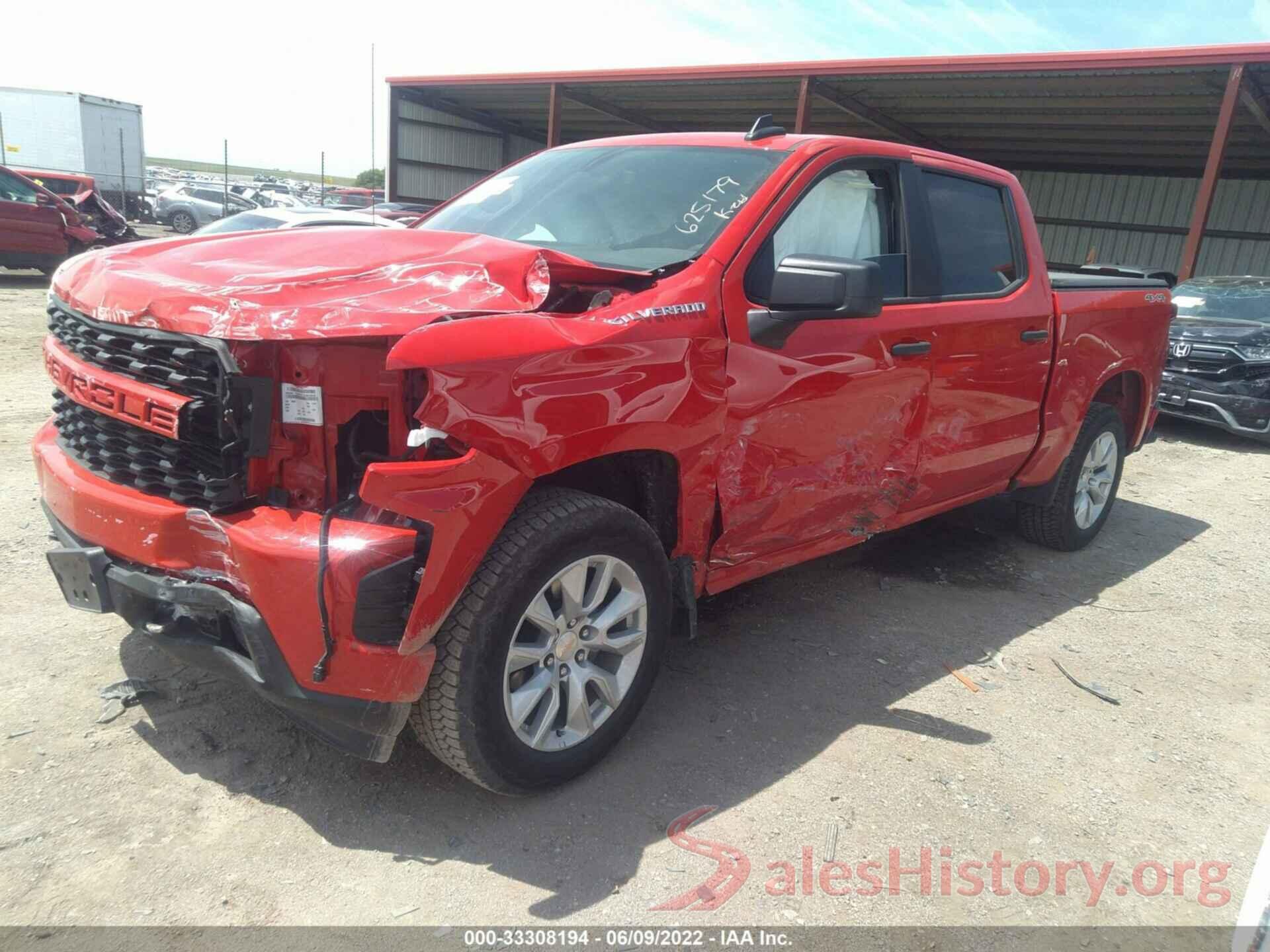 3GCPYBEK2NG125176 2022 CHEVROLET SILVERADO 1500 LTD