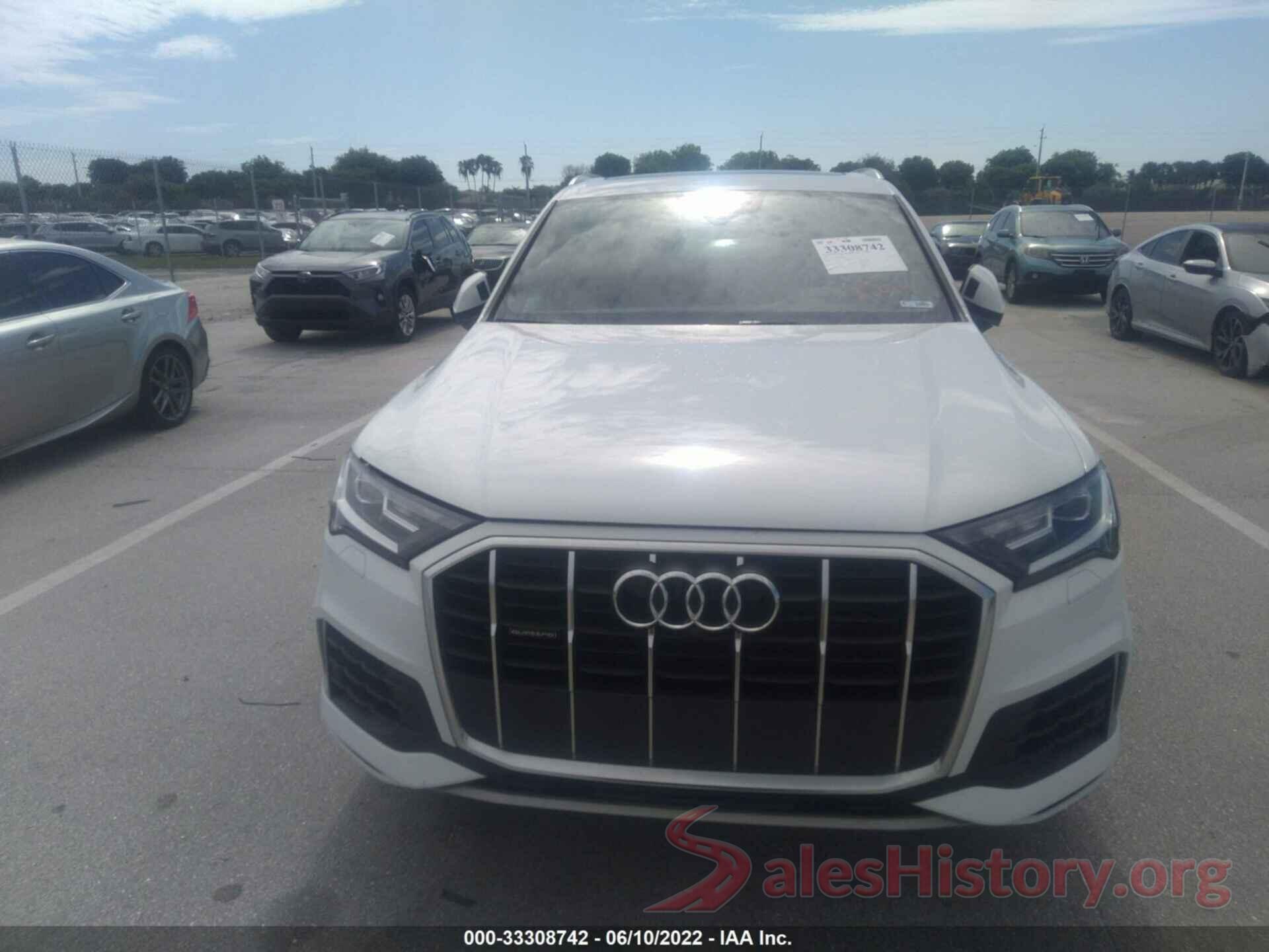 WA1AJAF71MD038826 2021 AUDI Q7