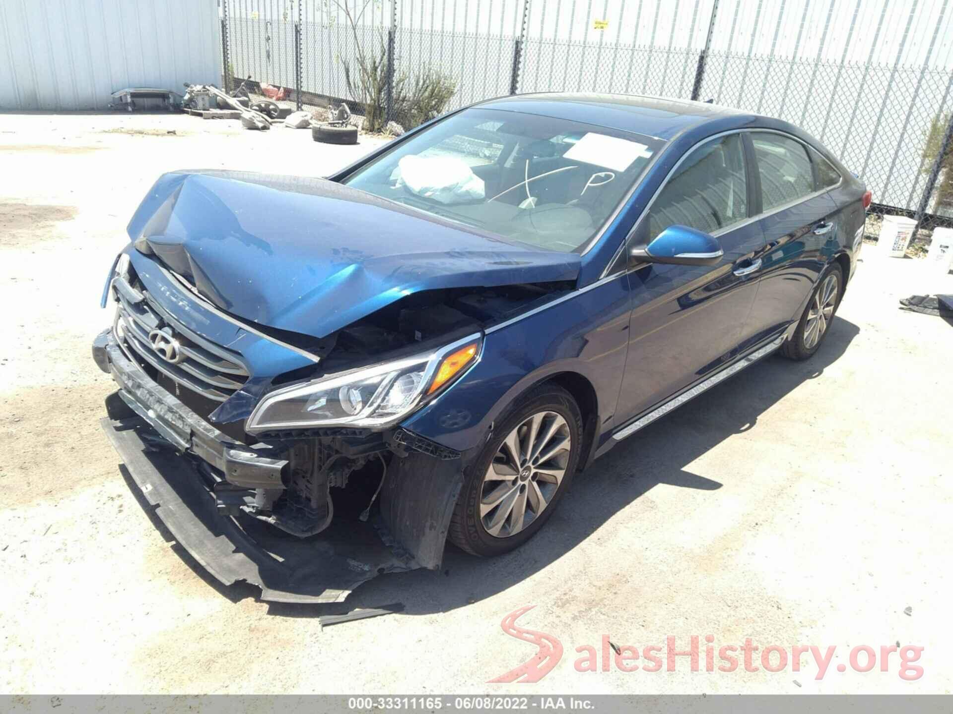 5NPE34AF1HH511626 2017 HYUNDAI SONATA