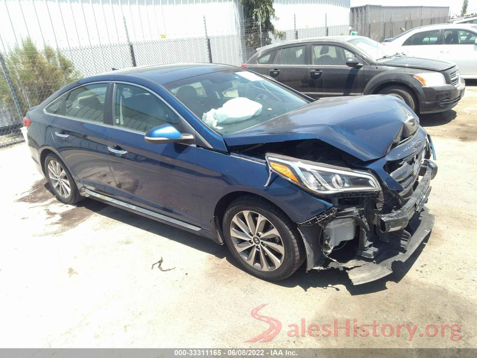 5NPE34AF1HH511626 2017 HYUNDAI SONATA