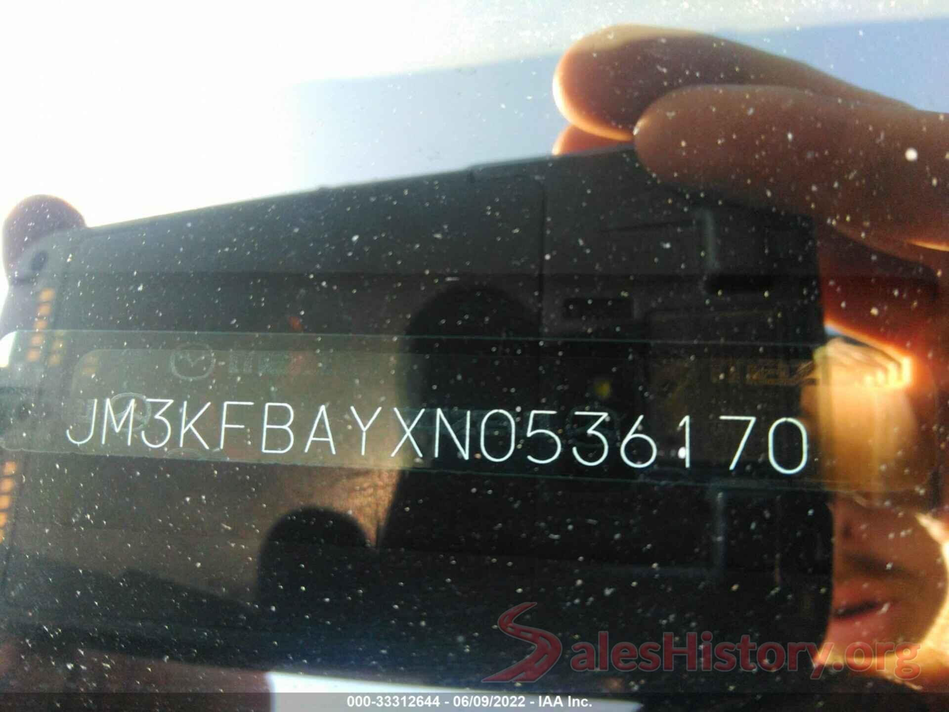 JM3KFBAYXN0536170 2022 MAZDA CX-5