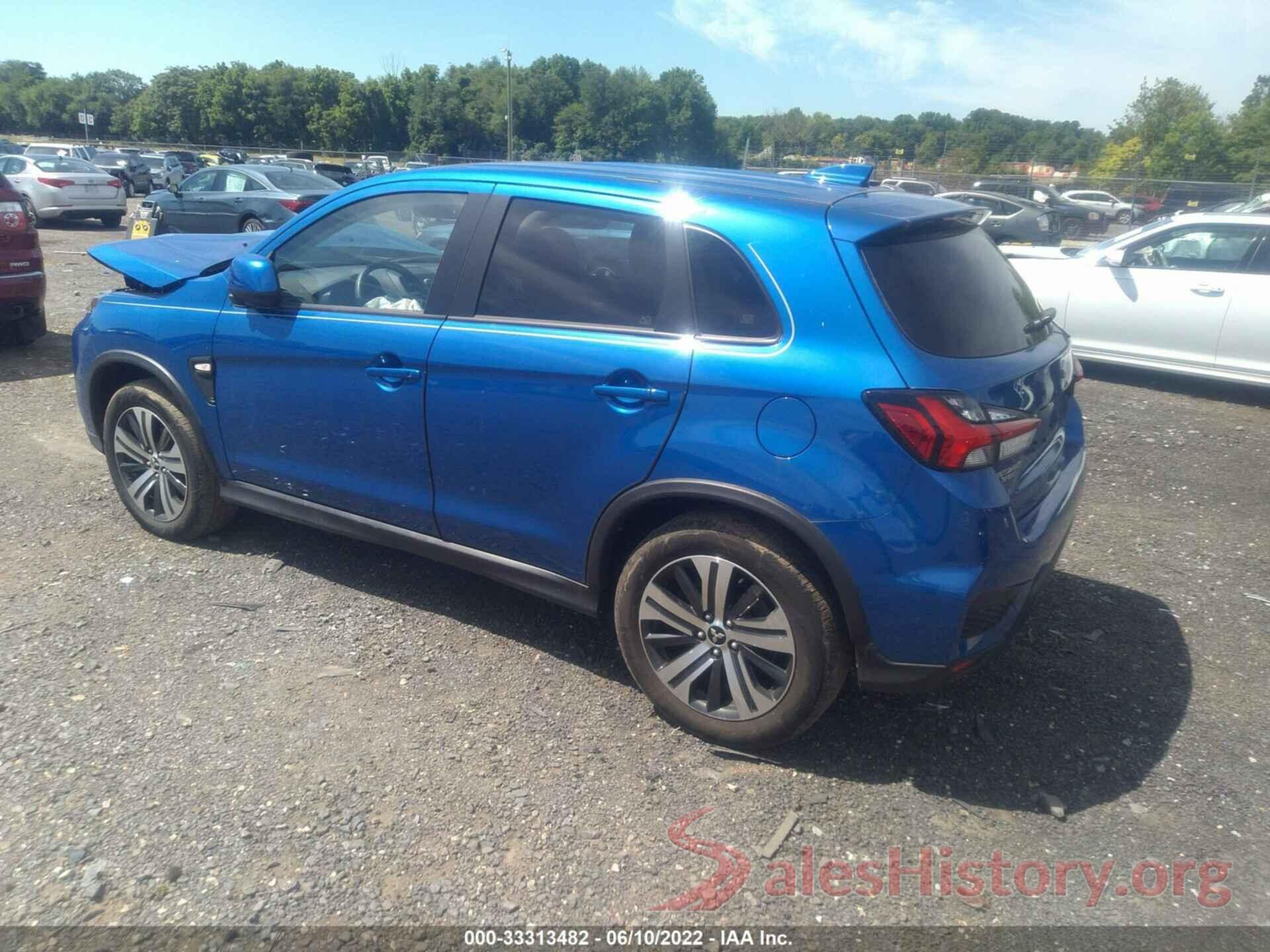 JA4AR3AU7LU027586 2020 MITSUBISHI OUTLANDER SPORT