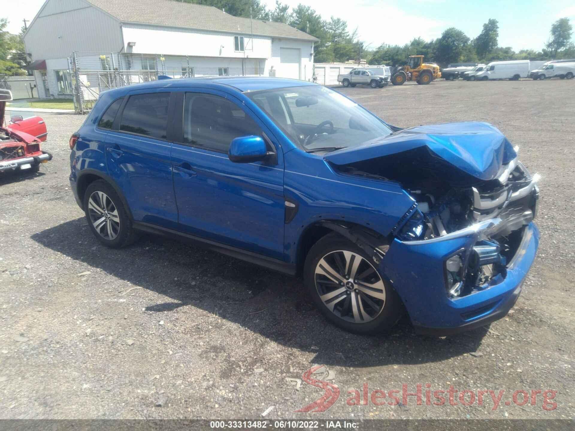 JA4AR3AU7LU027586 2020 MITSUBISHI OUTLANDER SPORT